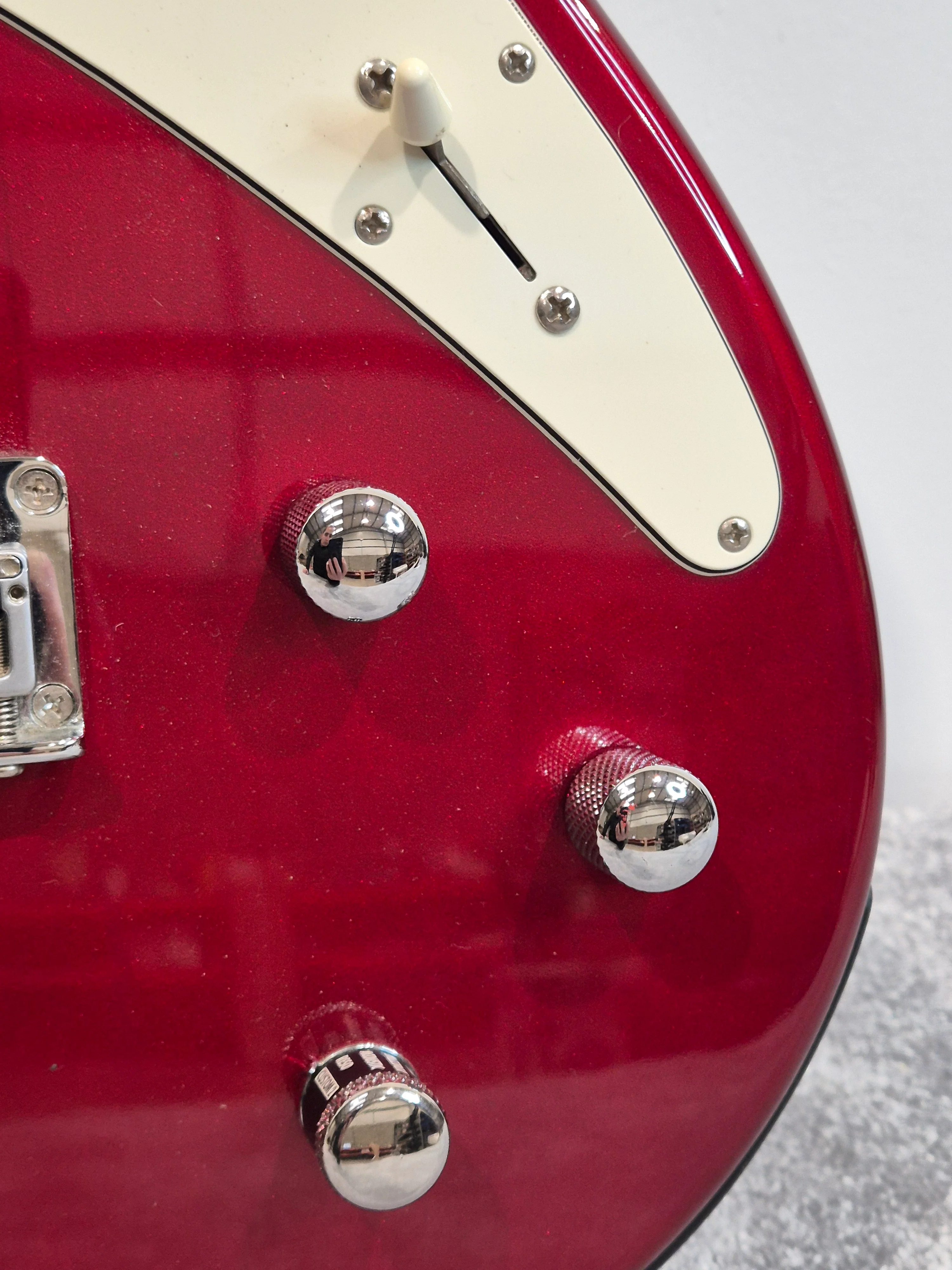 Line 6 Variax 500 Cherry Red - Solid Body Modelling Electric Guitar - Soft Gig Bag - Image 8