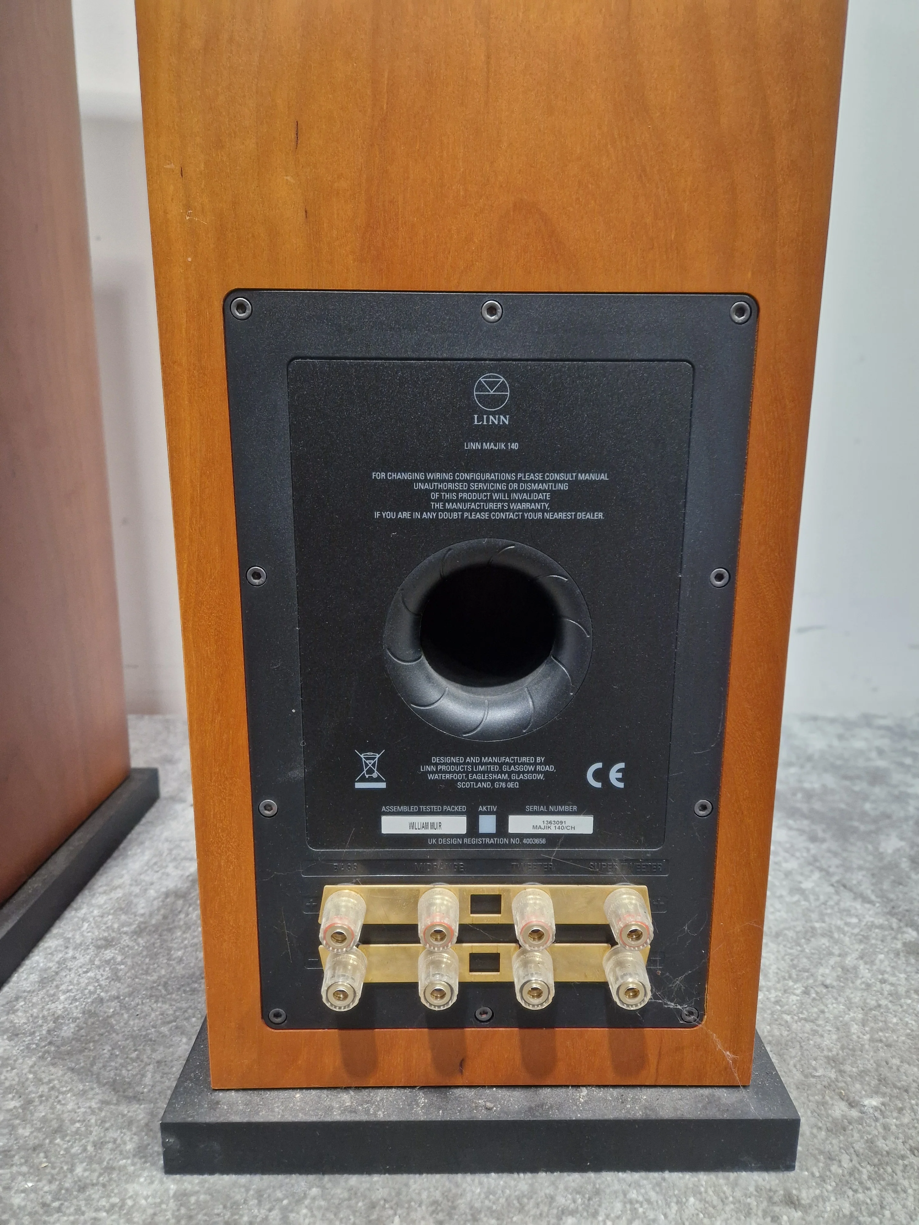 Linn Majik 140 Speaker Pair - Dynamic Sound - Excellent w/ Original Box & Floor Spikes - Image 22