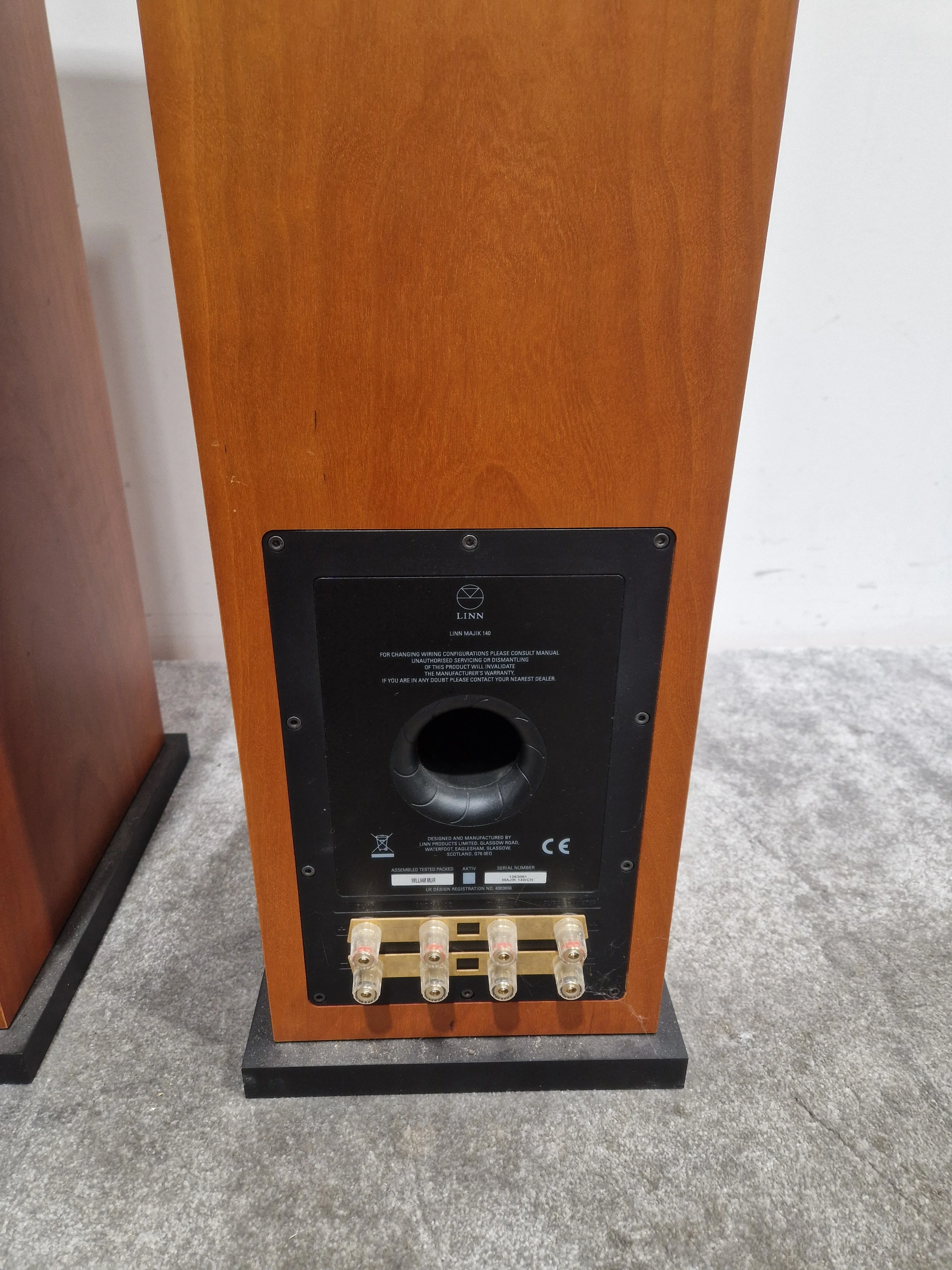 Linn Majik 140 Speaker Pair - Dynamic Sound - Excellent w/ Original Box & Floor Spikes - Image 23
