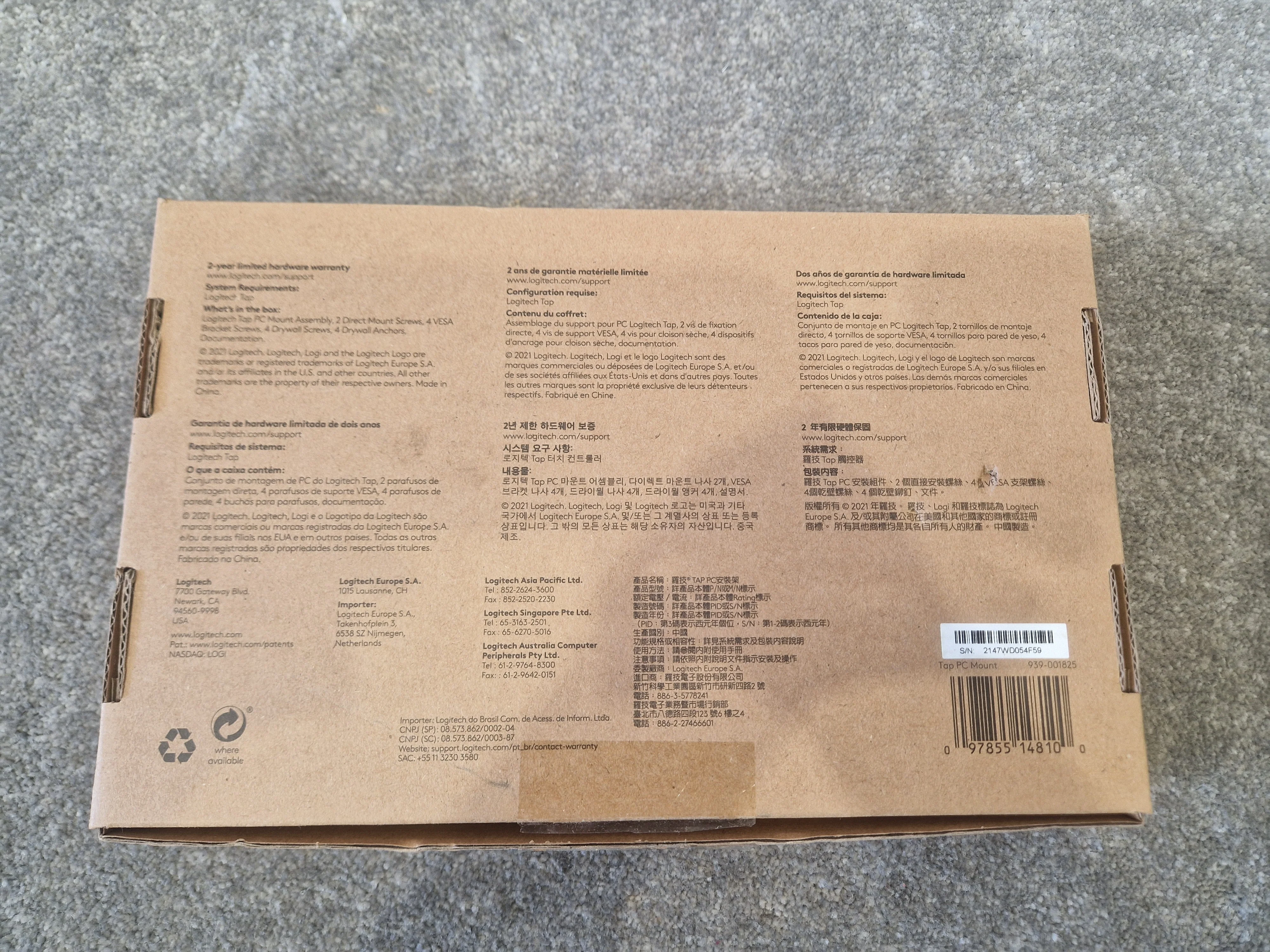 Logitech Tap PC Mount – Mini PC / Chromebox Holder – Sealed In Original Box - Image 3