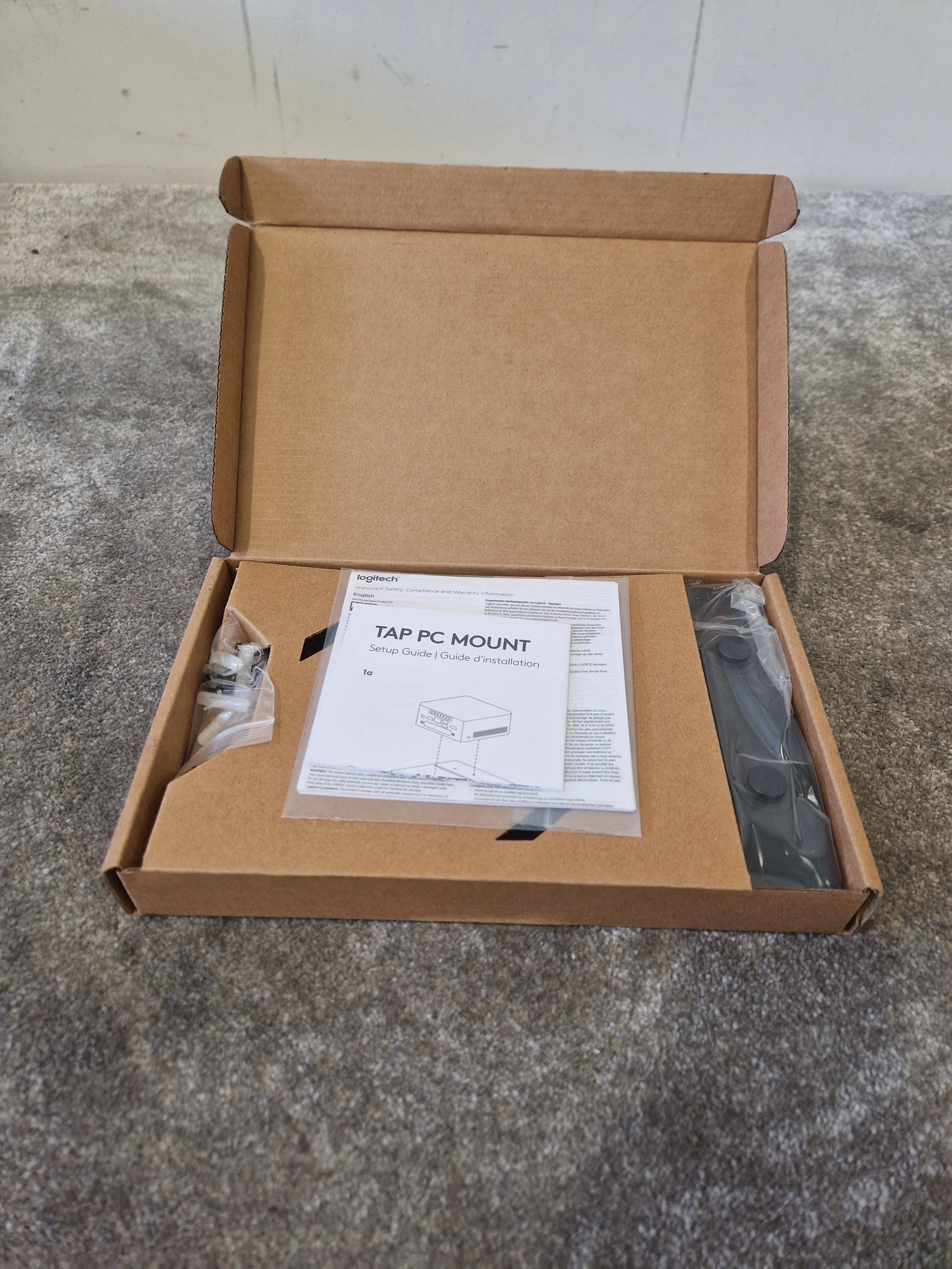 Logitech Tap PC Mount – Mini PC / Chromebox Holder – Sealed In Original Box - Image 4