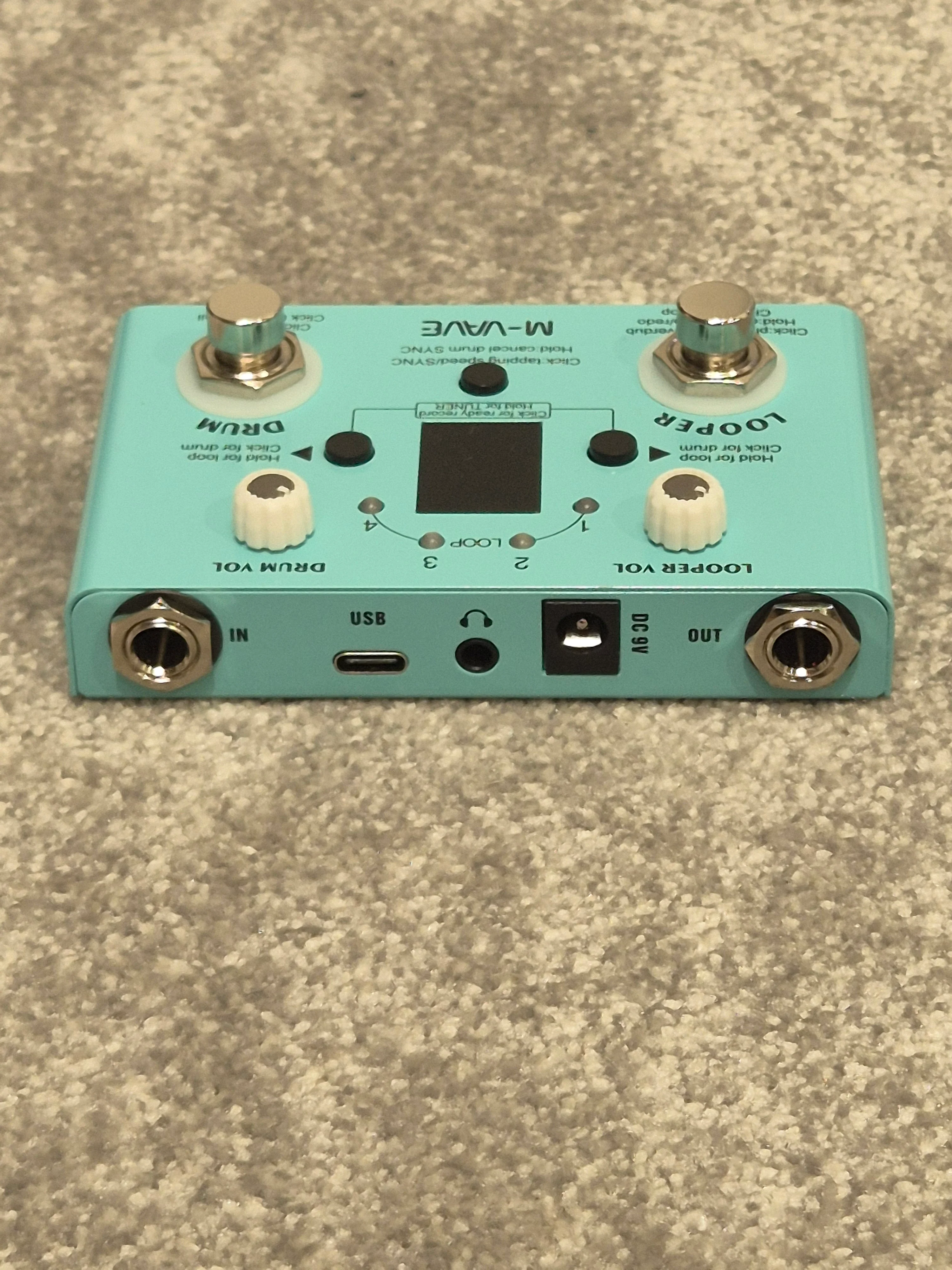 M-Vave Lost Tempo V2 - Versatile Drum Machine and Looper Pedal - Image 4