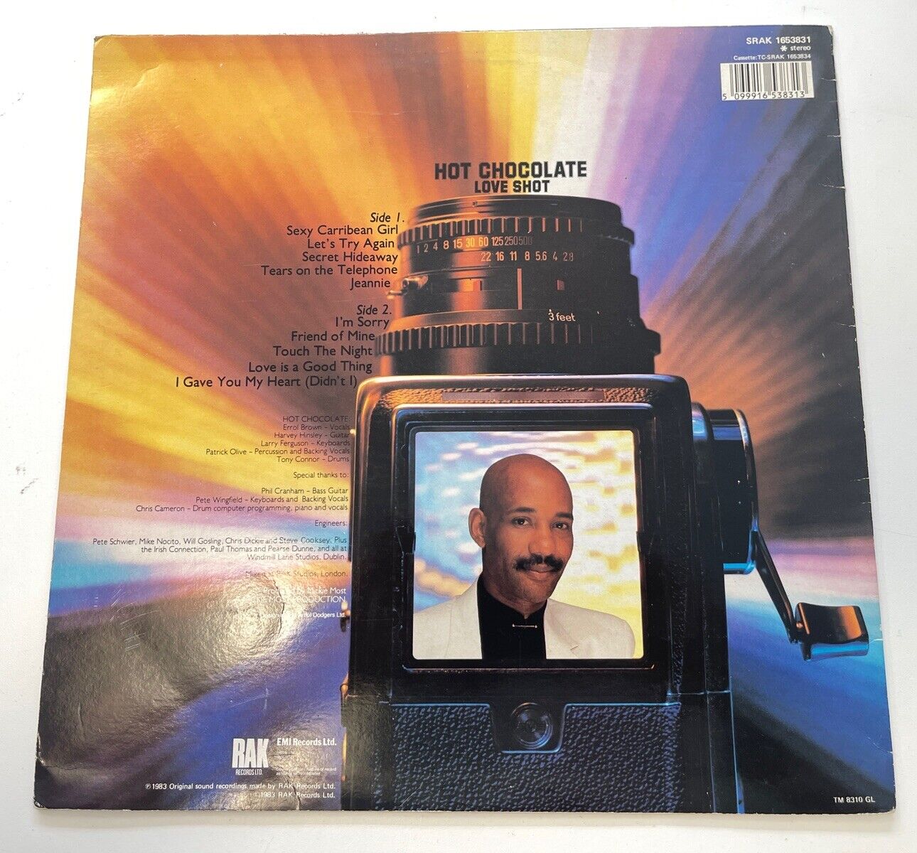 Love Shot - Hot Chocolate - Vinyl LP Record - Image 2