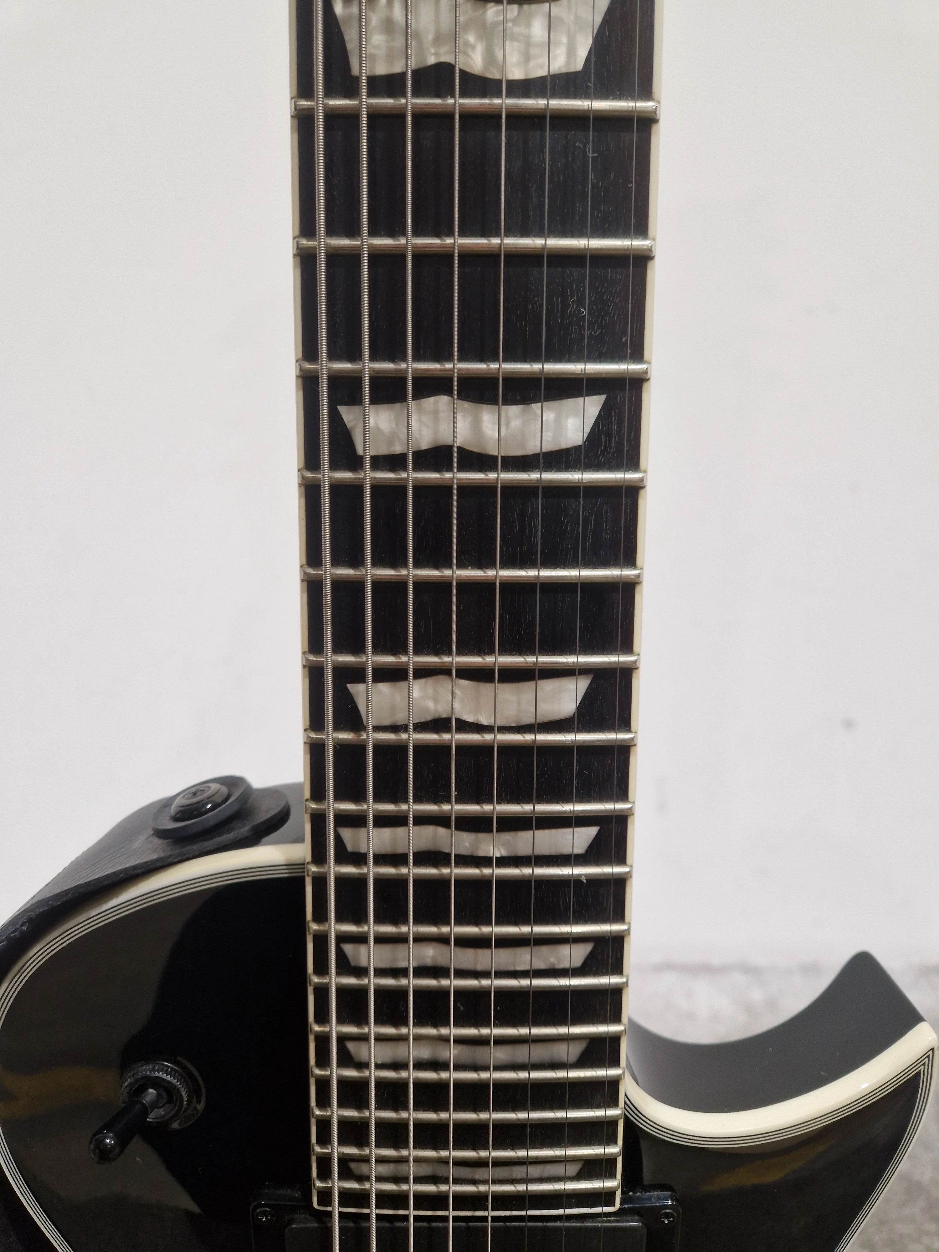 LTD ESP EC-1008 Evertune 8 String Electric Guitar - Extended Range - Excellent w/ Strap - Image 15