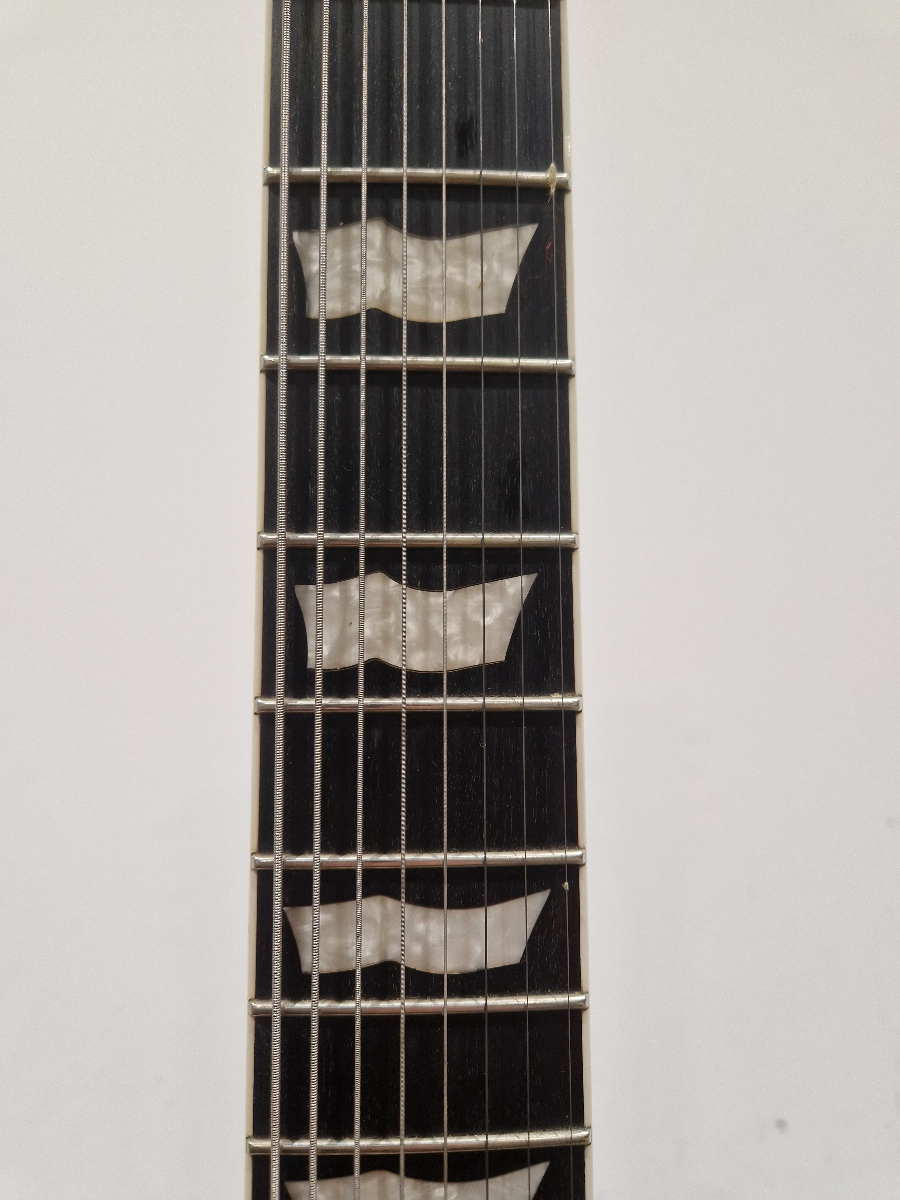 LTD ESP EC-1008 Evertune 8 String Electric Guitar - Extended Range - Excellent w/ Strap - Image 5