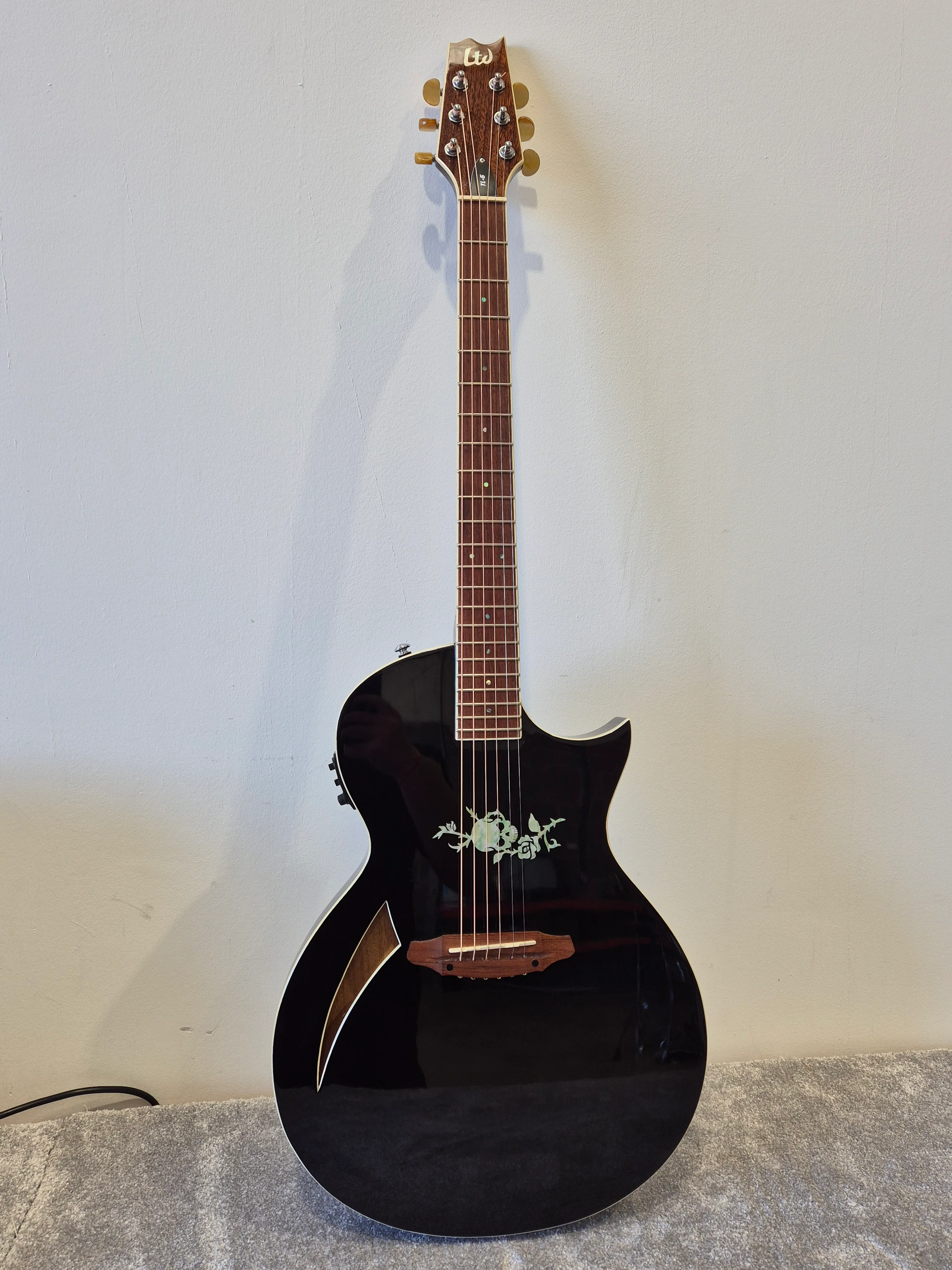ESP LTD TL-6 - Acoustic-Electric Guitar - Image 2