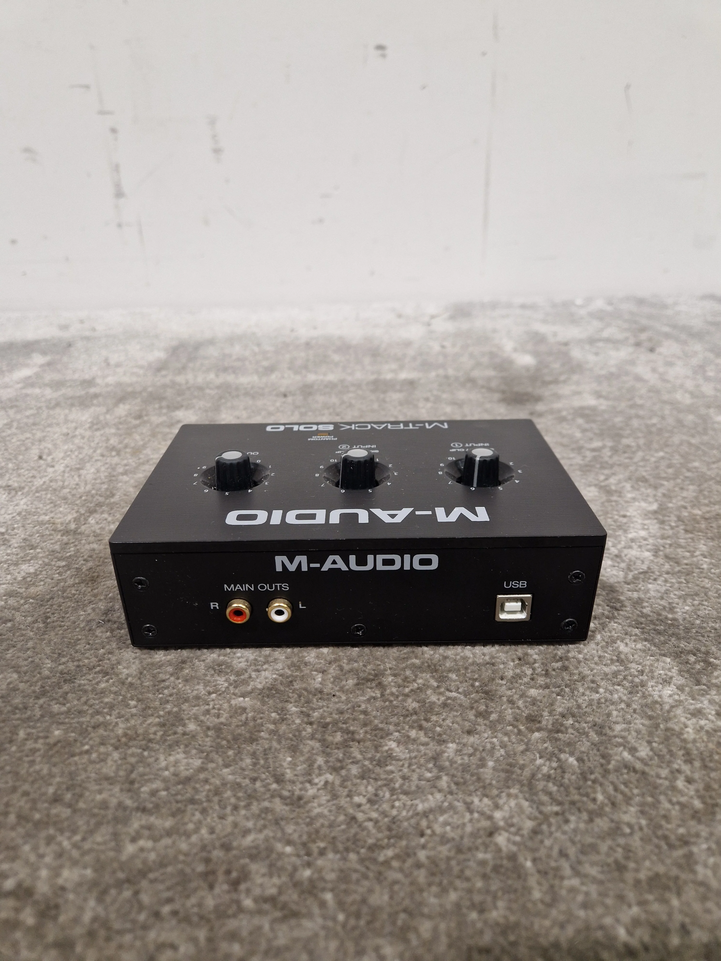 M-AUDIO M-TRACK Solo Audio Interface - USB Connectivity - Excellent w/ Original Box - Image 3