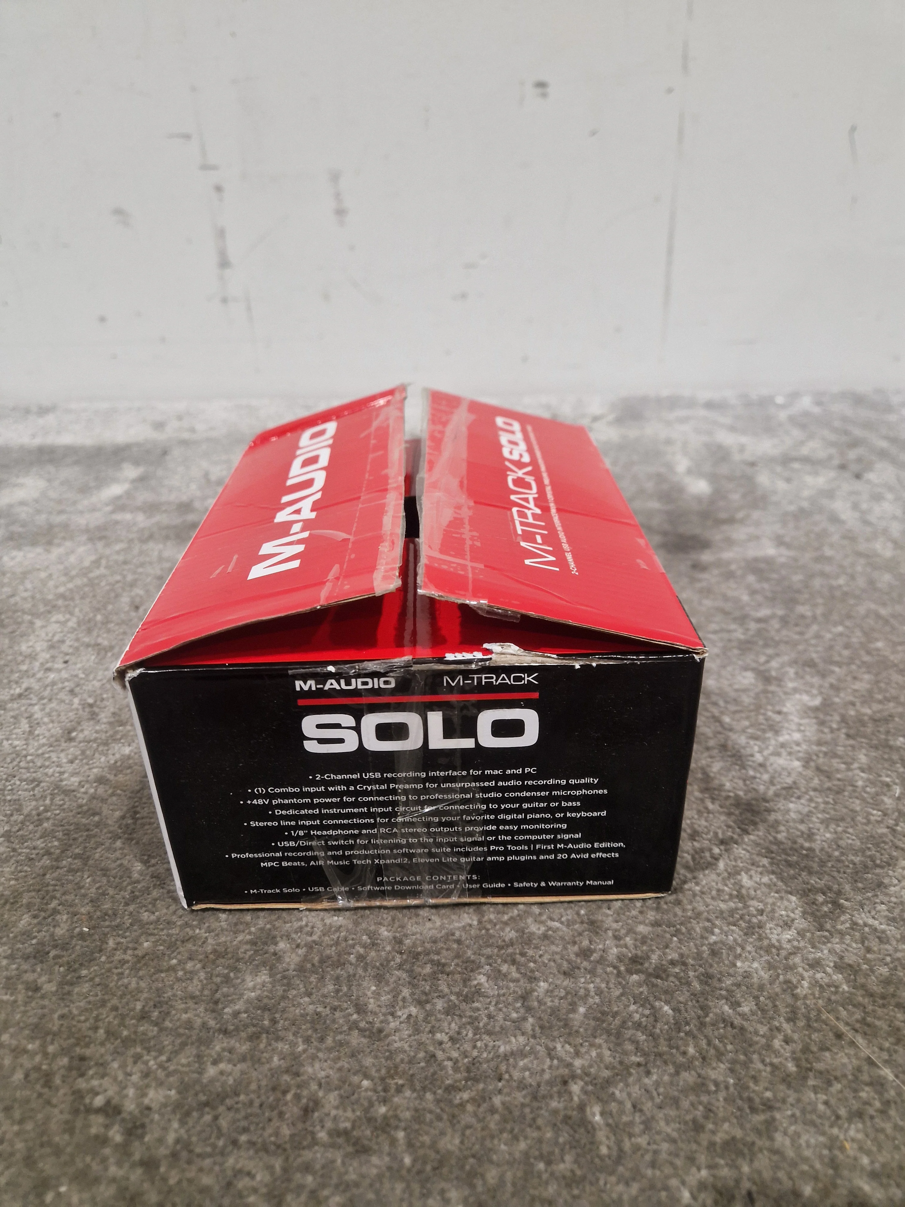 M-AUDIO M-TRACK Solo Audio Interface - USB Connectivity - Excellent w/ Original Box - Image 9