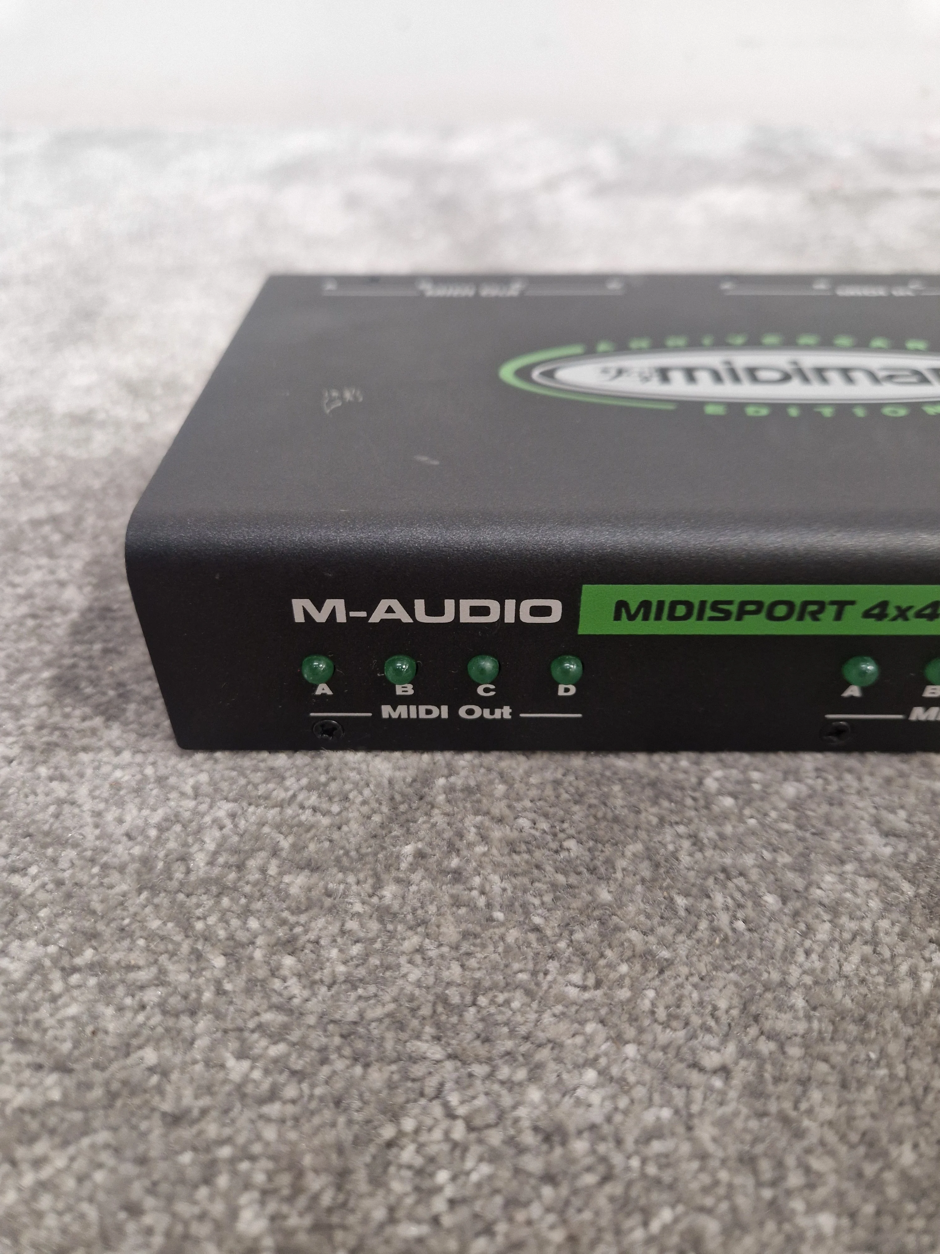 M-Audio Midisport 4X4 - 4-in/4-out MIDI Interface - Excellent - Image 4