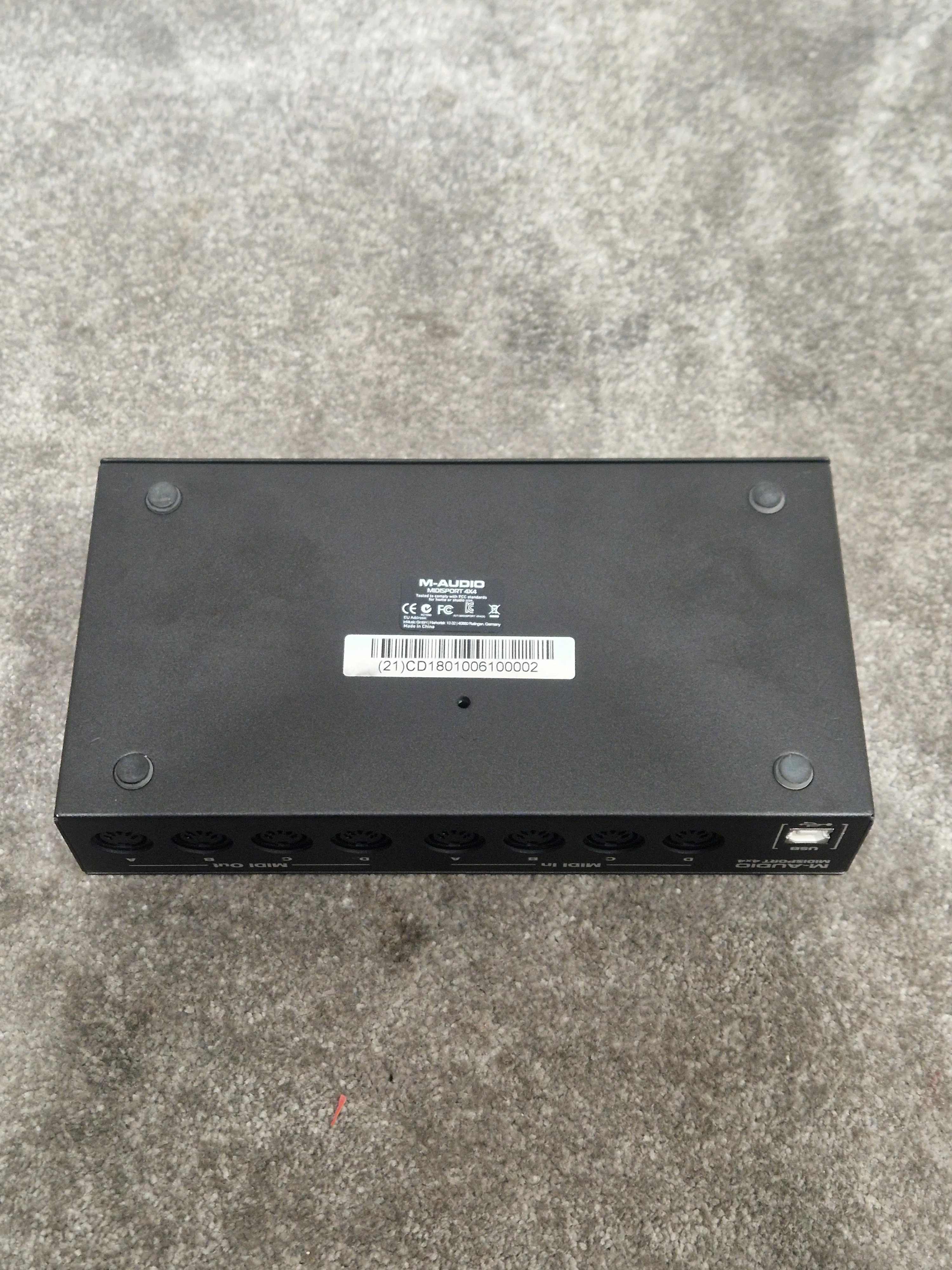 M-Audio Midisport 4X4 - 4-in/4-out MIDI Interface - Excellent - Image 7