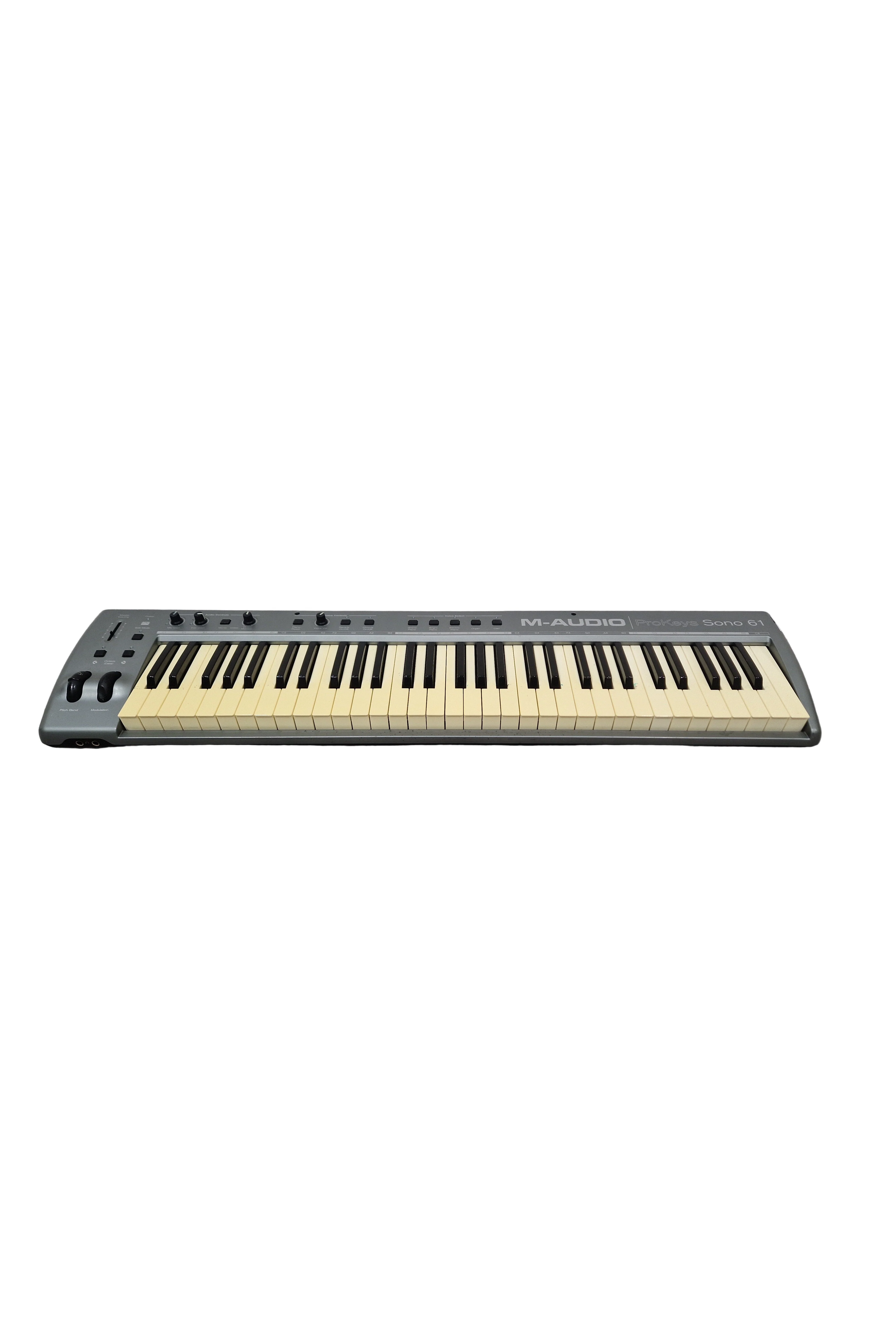 M-Audio ProKeys Sono 61 Keyboard – 61 Keys, USB/MIDI – Good