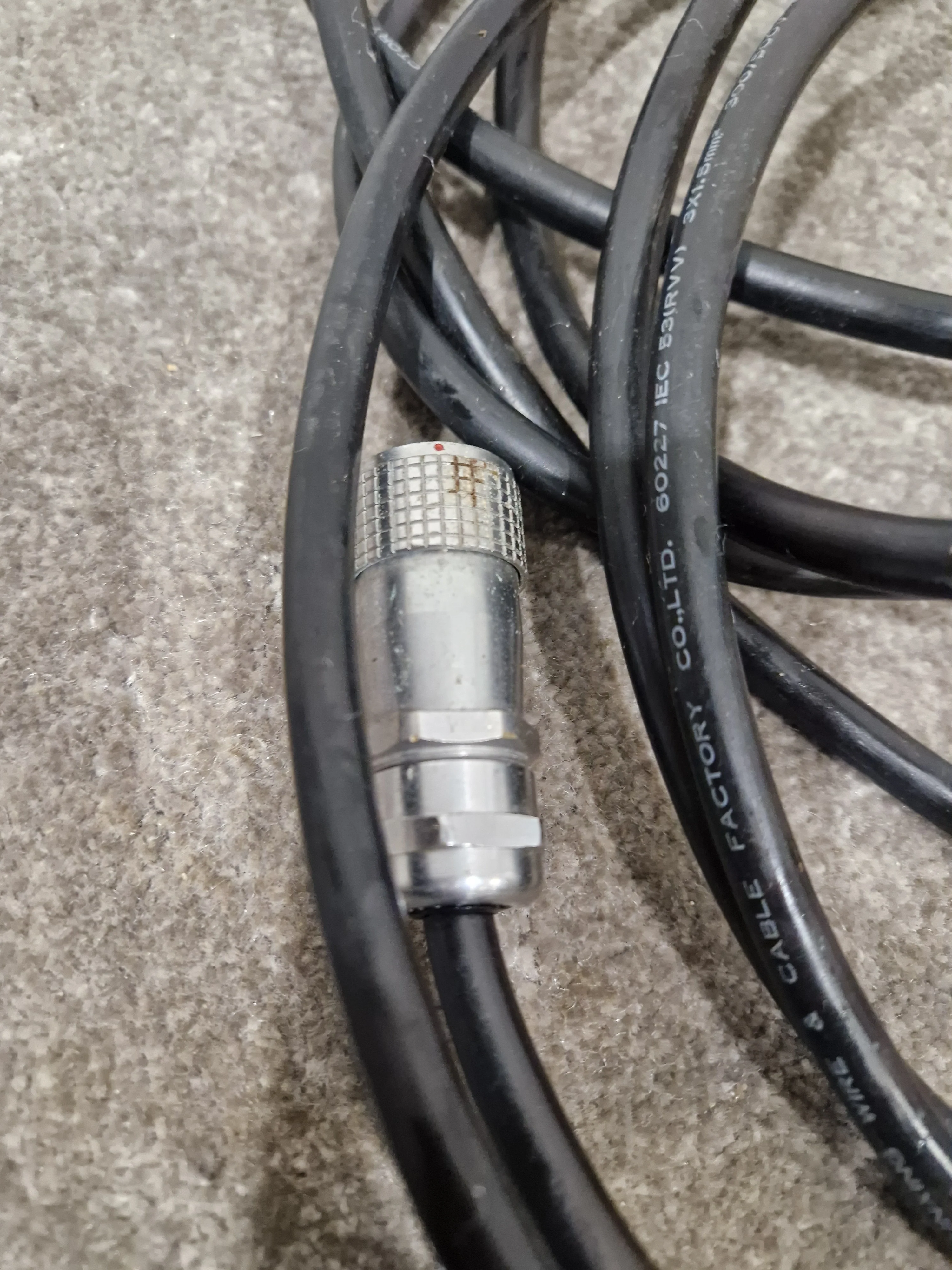 M12 Connector TO UK Plug - Industrial Grade Adapter - Good - Image 4