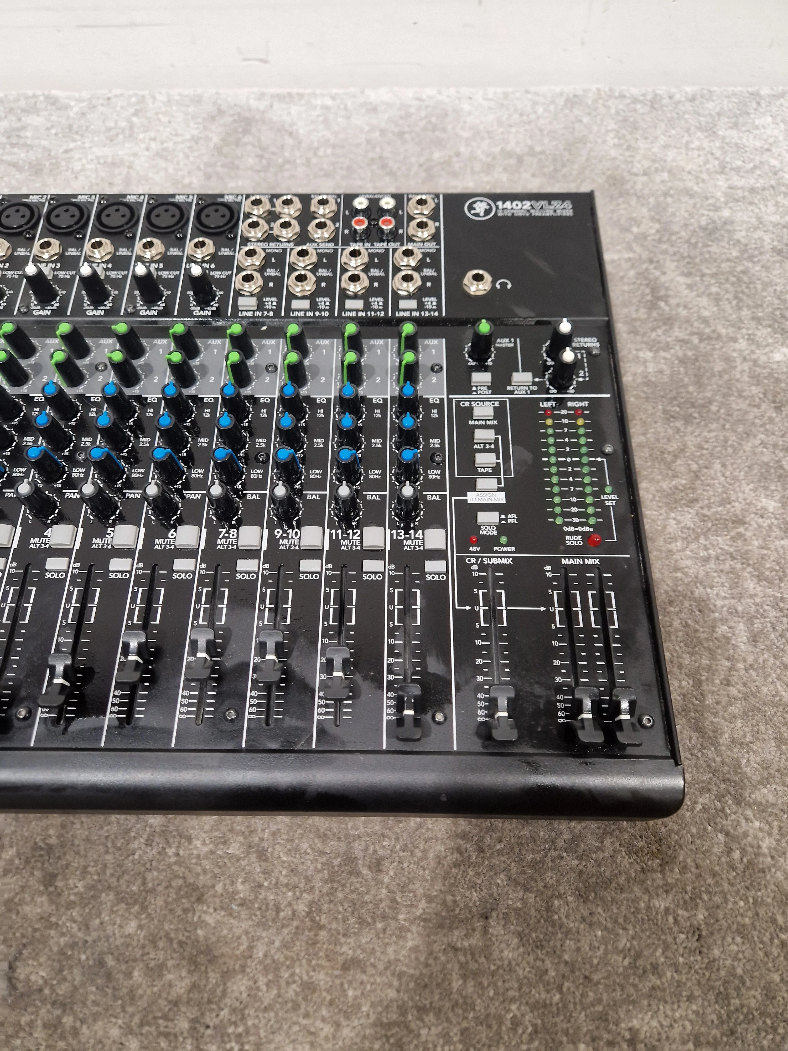 Mackie 1402 VLZ4 - 14-Channel Mixer - Excellent w/ Power Supply - Image 13