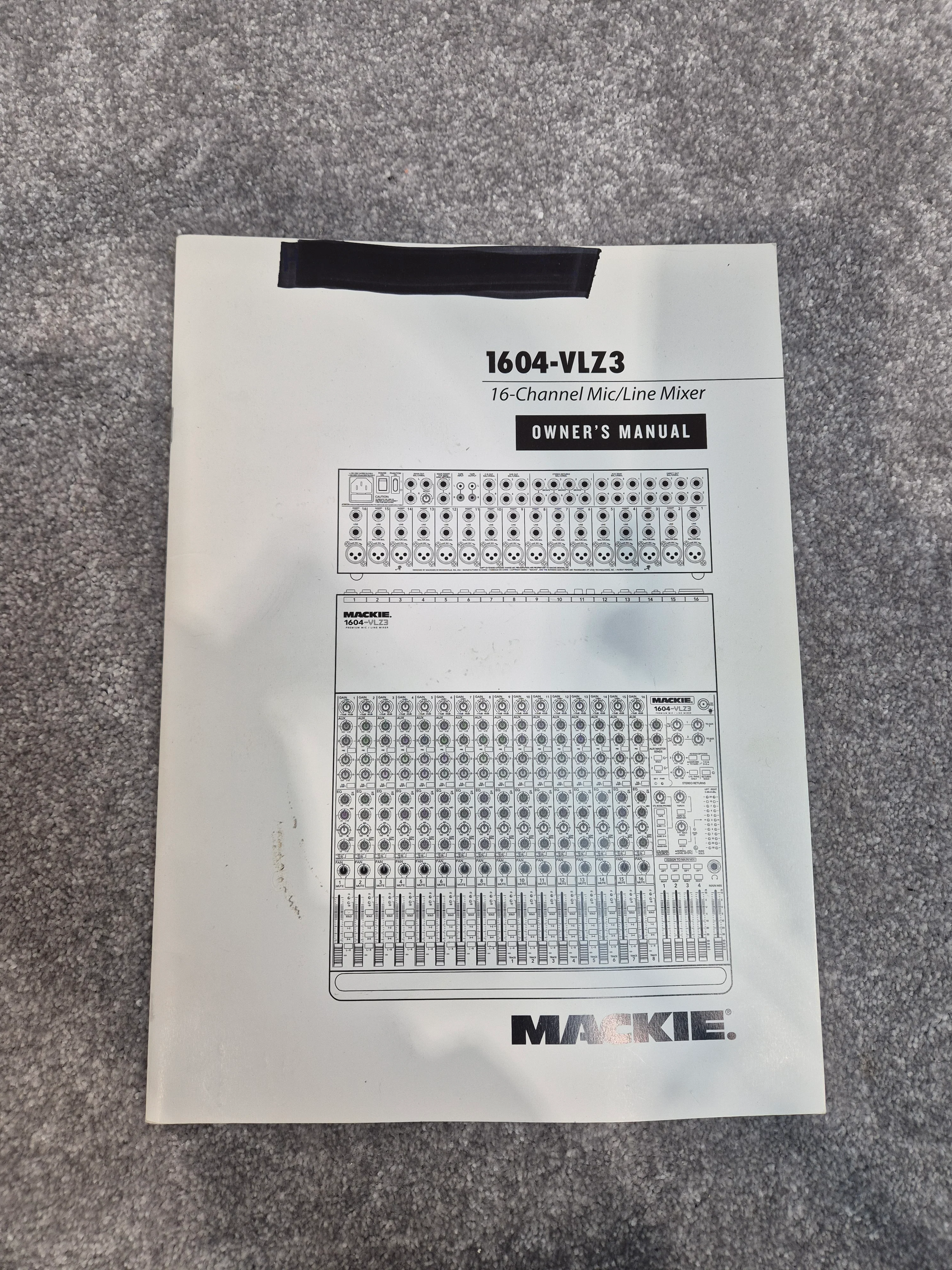 Mackie 1604 VLZ3 - 16-Channel Compact Mixer + Flight Case - Image 11