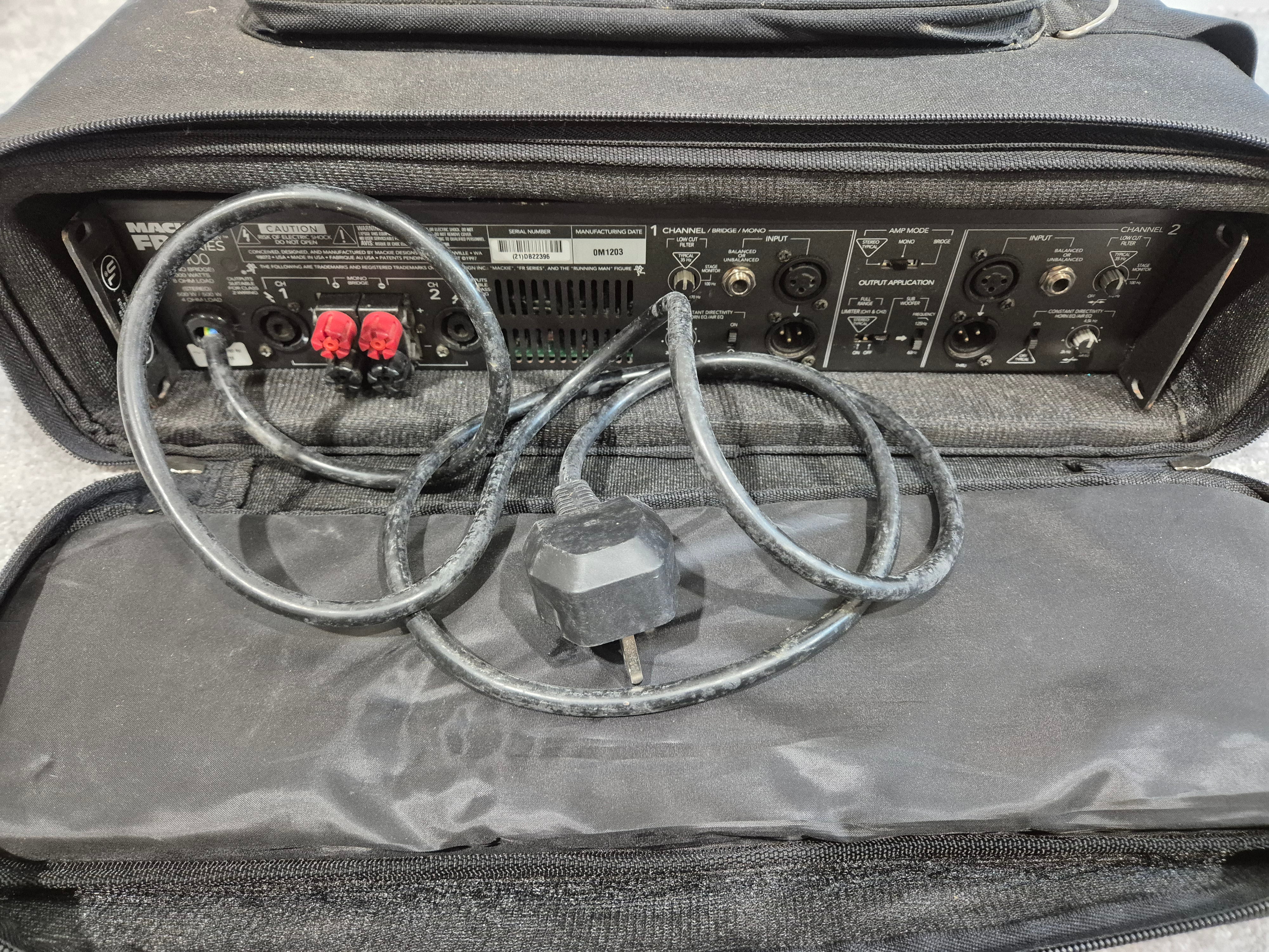 Mackie FR M1400 Amplifier - Dual-Channel - High-Power Output Amplifier - Image 7