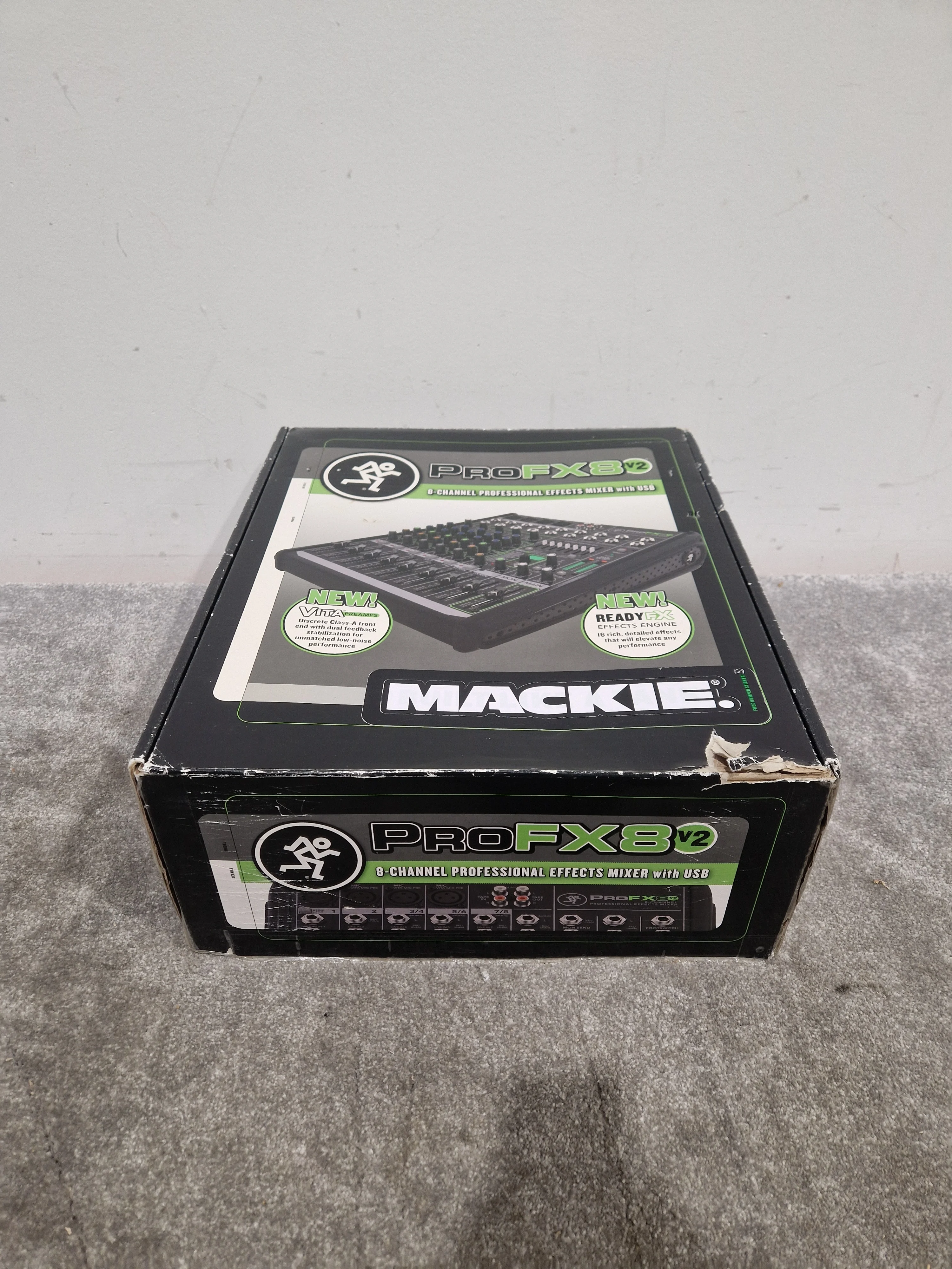 Mackie PROFX8 8-Channel Effects Mixer - Built-In Effects - Excellent w/ Original Box & Power Cable - Image 6