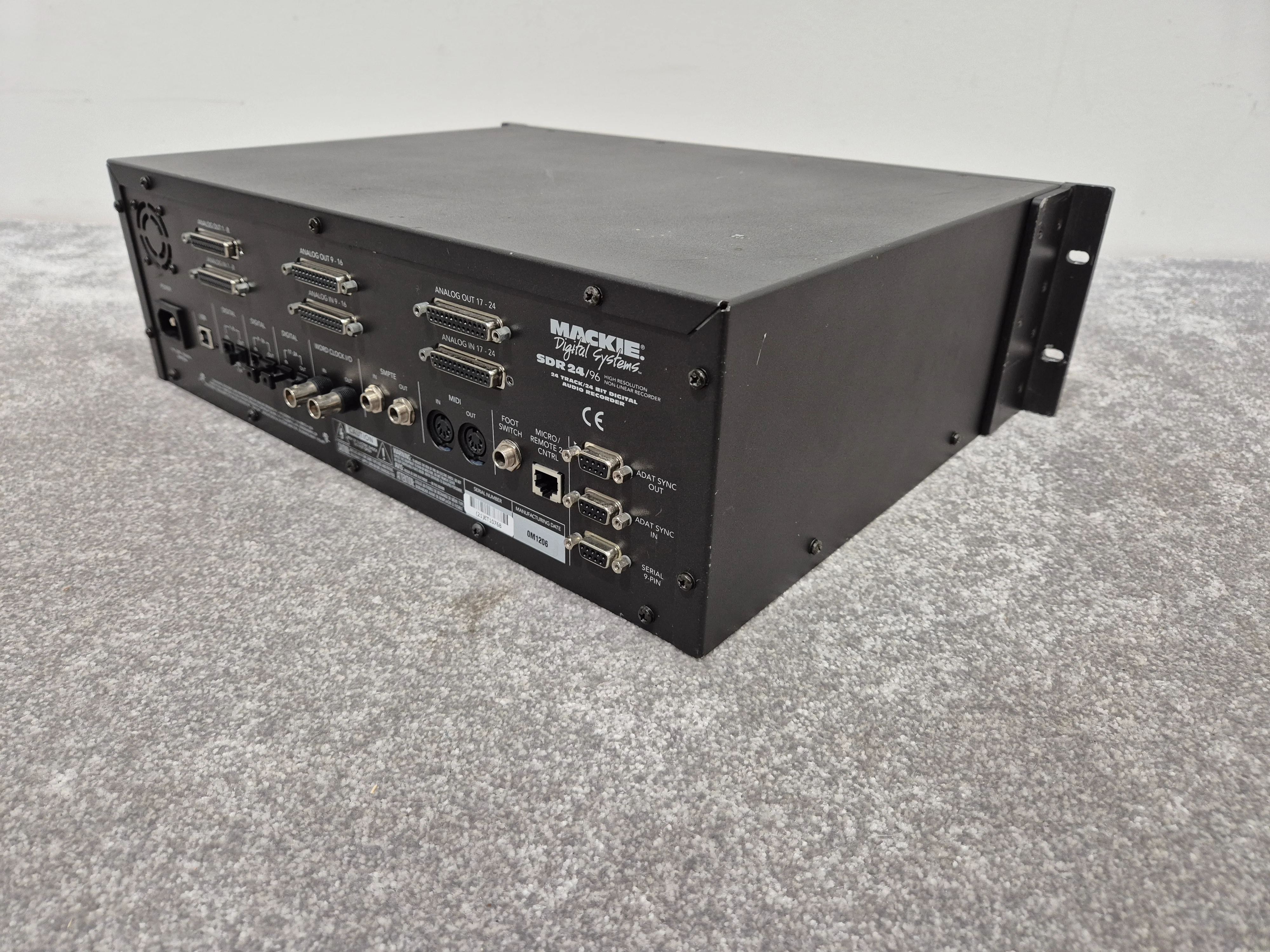 Mackie SDR24/96 - Hard Drive Recorder w/ Removable Media Case (Faulty Capacitor) - Image 10