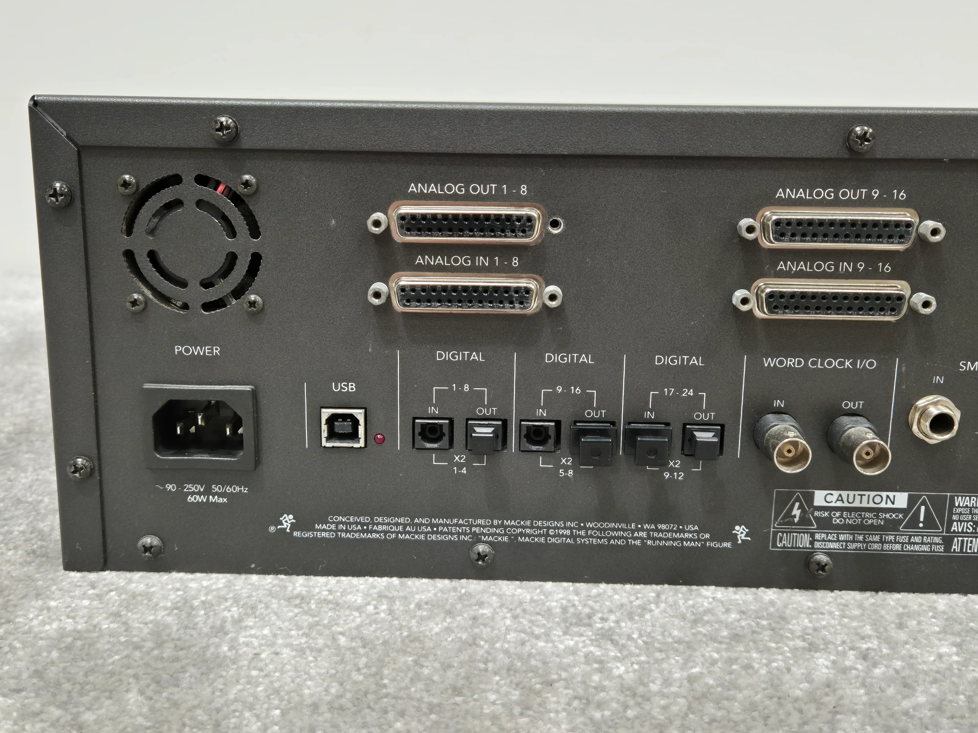 Mackie SDR24/96 - Hard Drive Recorder w/ Removable Media Case (Faulty Capacitor) - Image 19