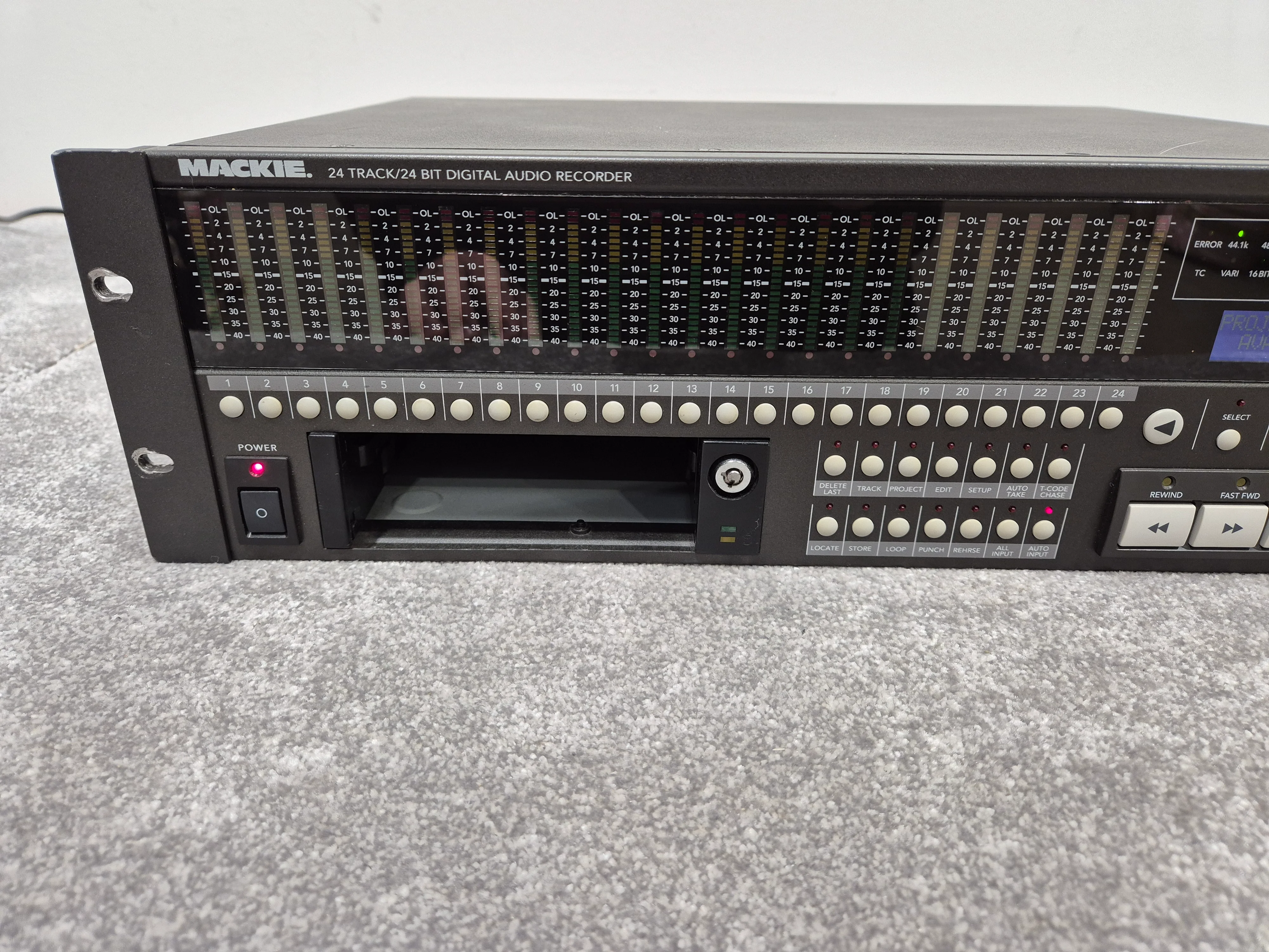 Mackie SDR24/96 - Hard Drive Recorder w/ Removable Media Case (Faulty Capacitor) - Image 8