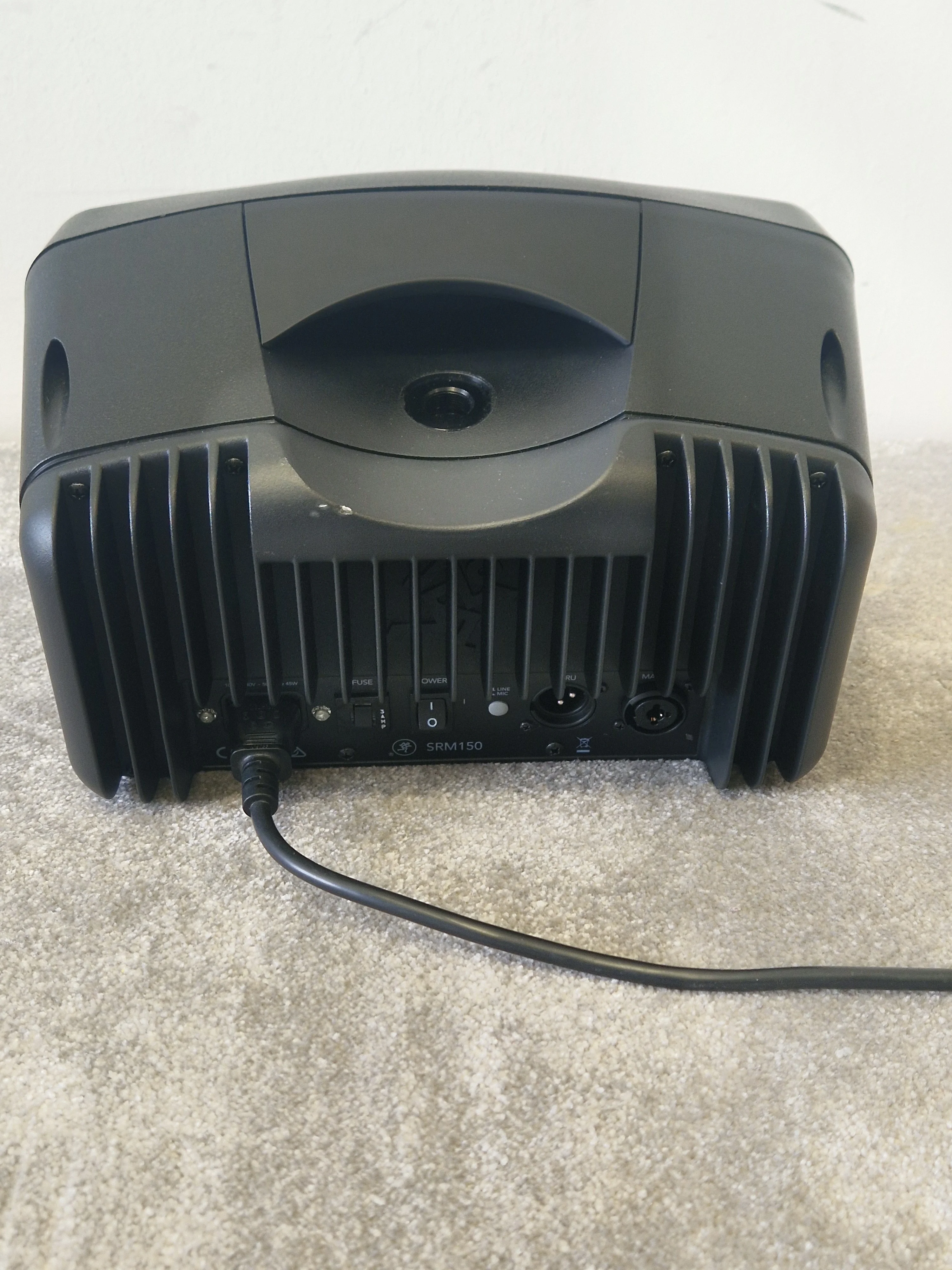 Mackie SRM150 Compact PA System  w/ Soft Case - 150W, 3-Channel Mixer - Mint - Image 3