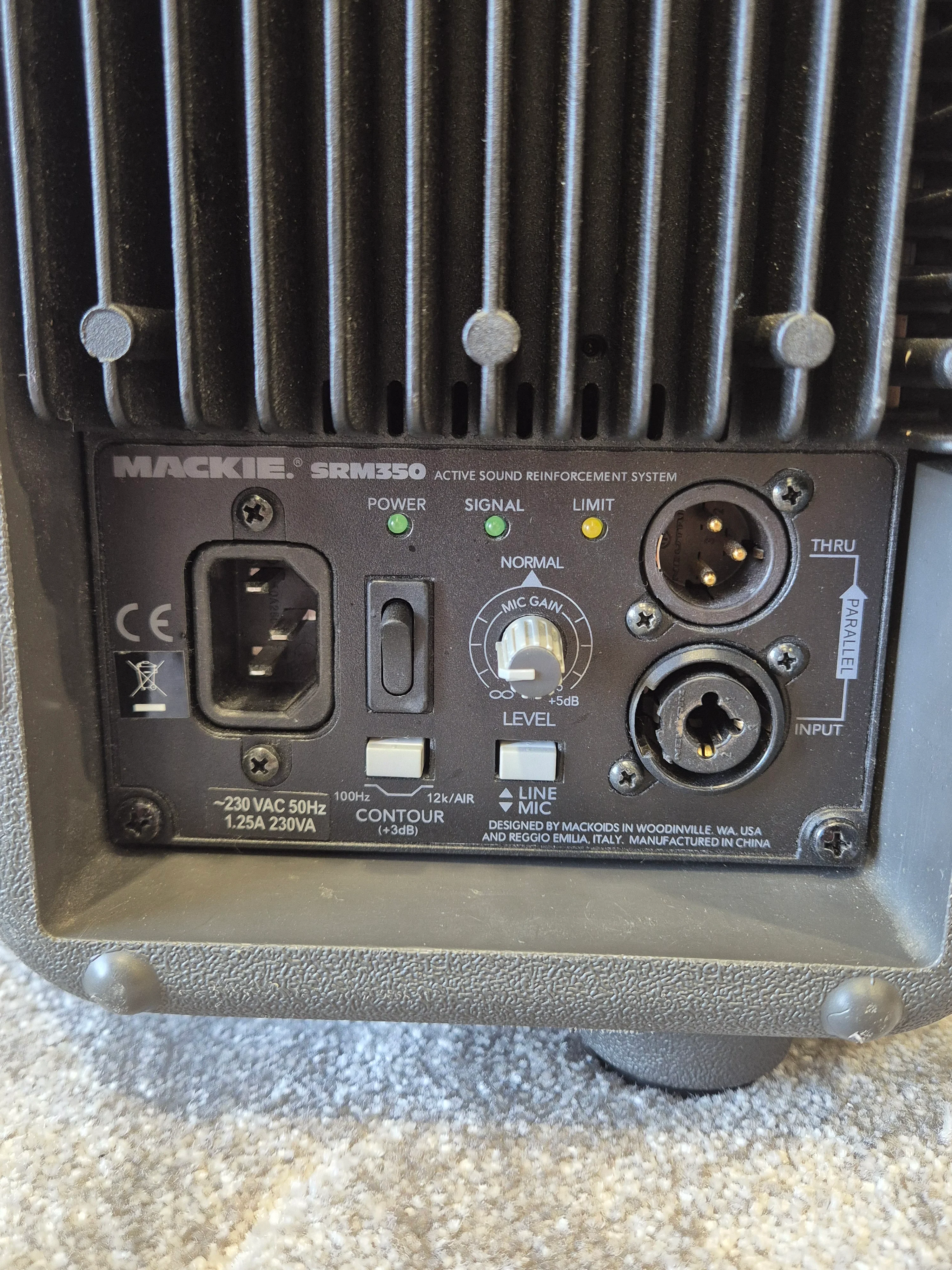 Mackie SRM350 - Active PA Speaker w/ Mackie Soft Bag - Very Good - Image 8