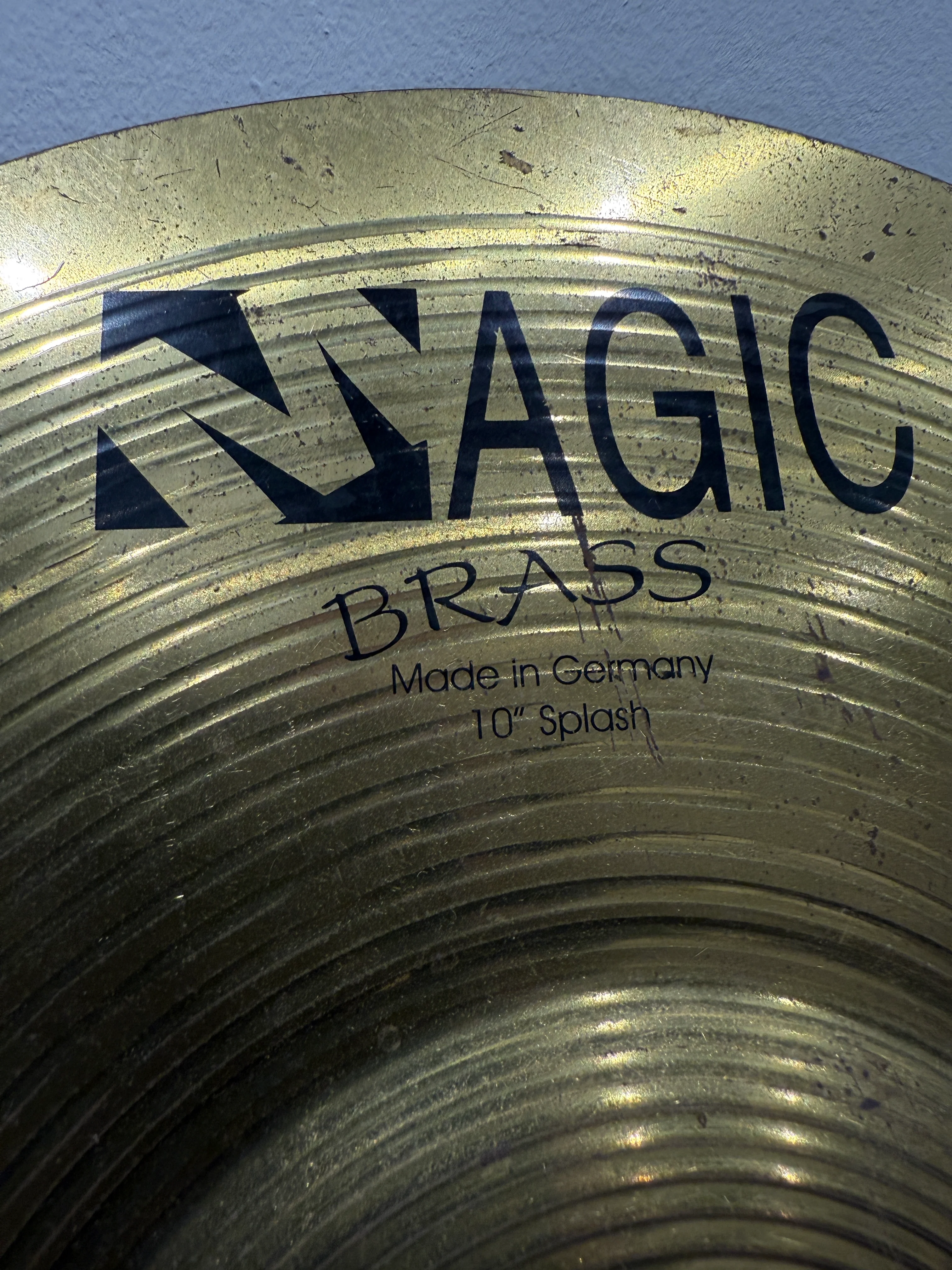 Magic Brass 10" Splash Cymbal - Made in Germany - Image 3