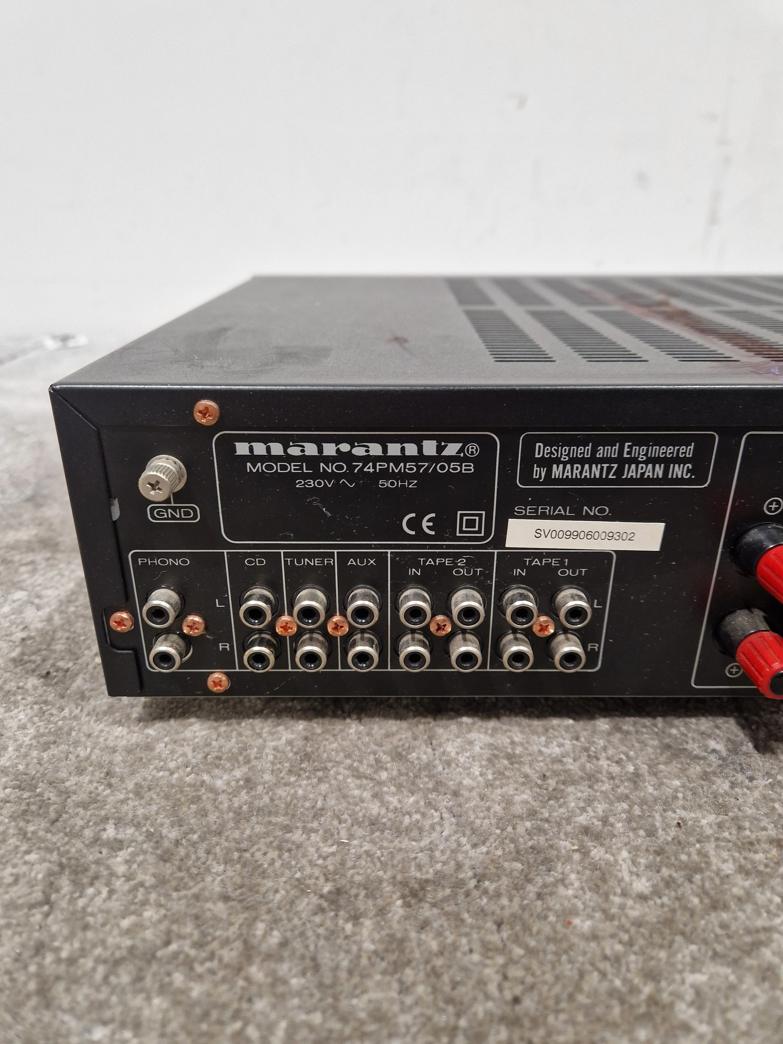 Marantz Amplifier PM- 57 - Stereo Integrated Amplifier - Good w/ Power Supply & Remote - Image 13