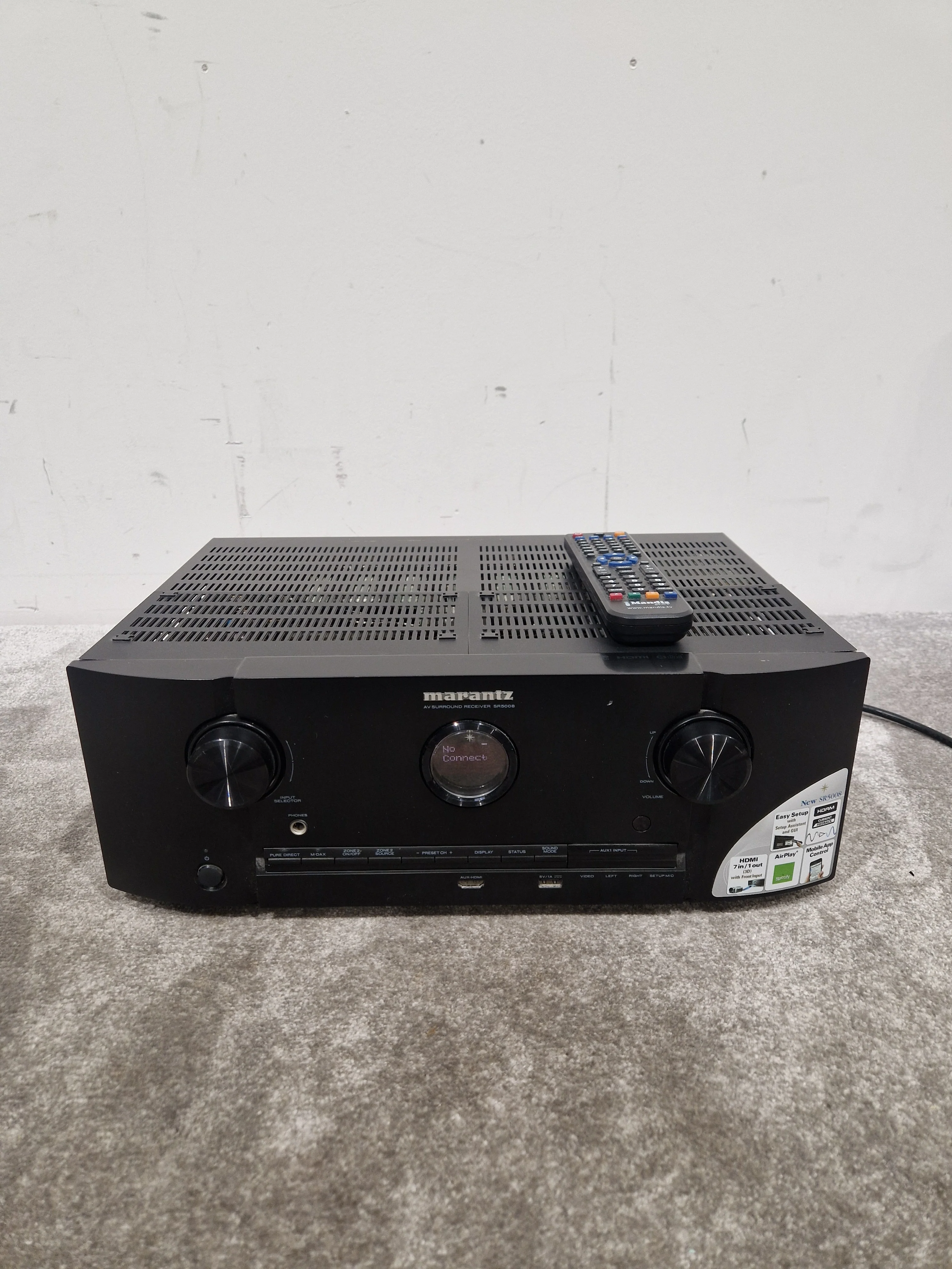 Marantz AV Receiver SR5008. - 7.2 Channel Surround Sound - Excellent w/ Power Supply - Image 6