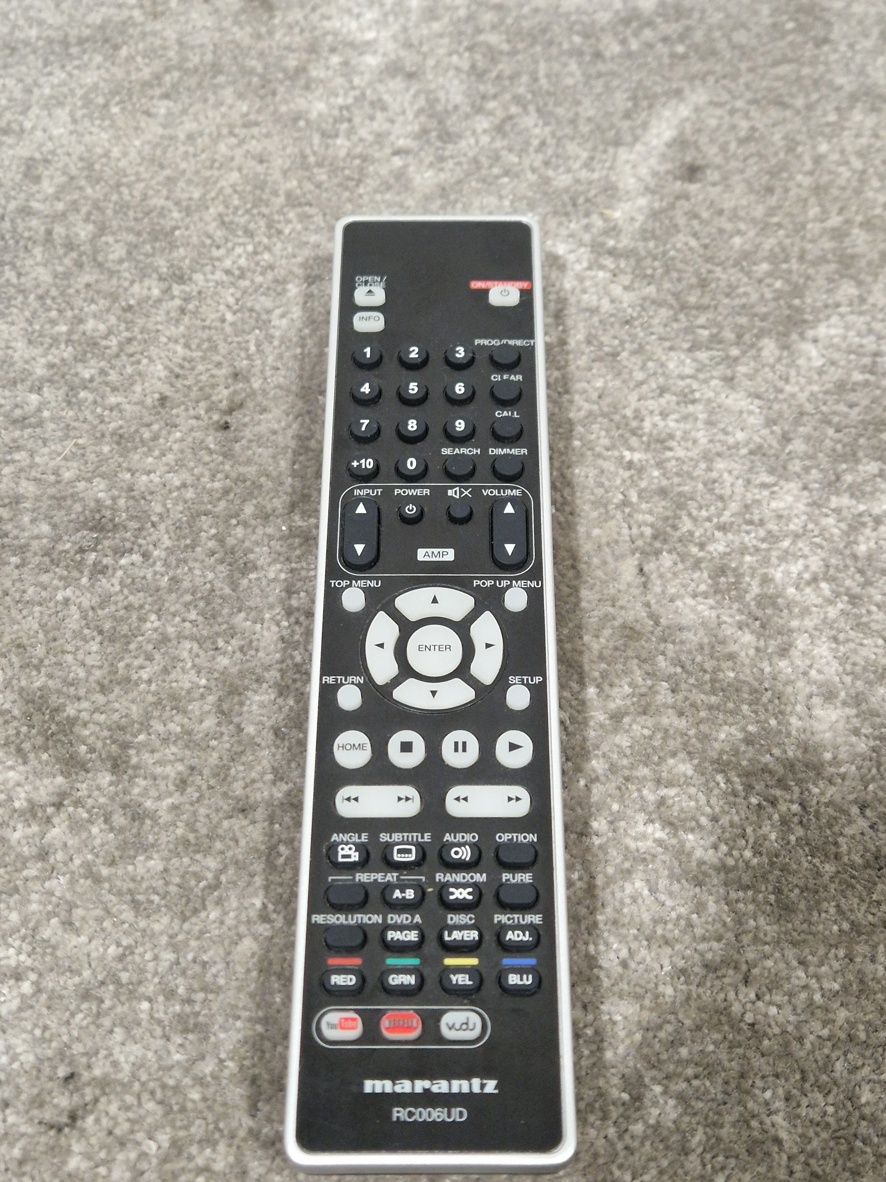 Marantz Blue Ray Player. UD7007 - Audiophile Quality Playback - Fair w/ Power Supply & Remote & cables - Image 17