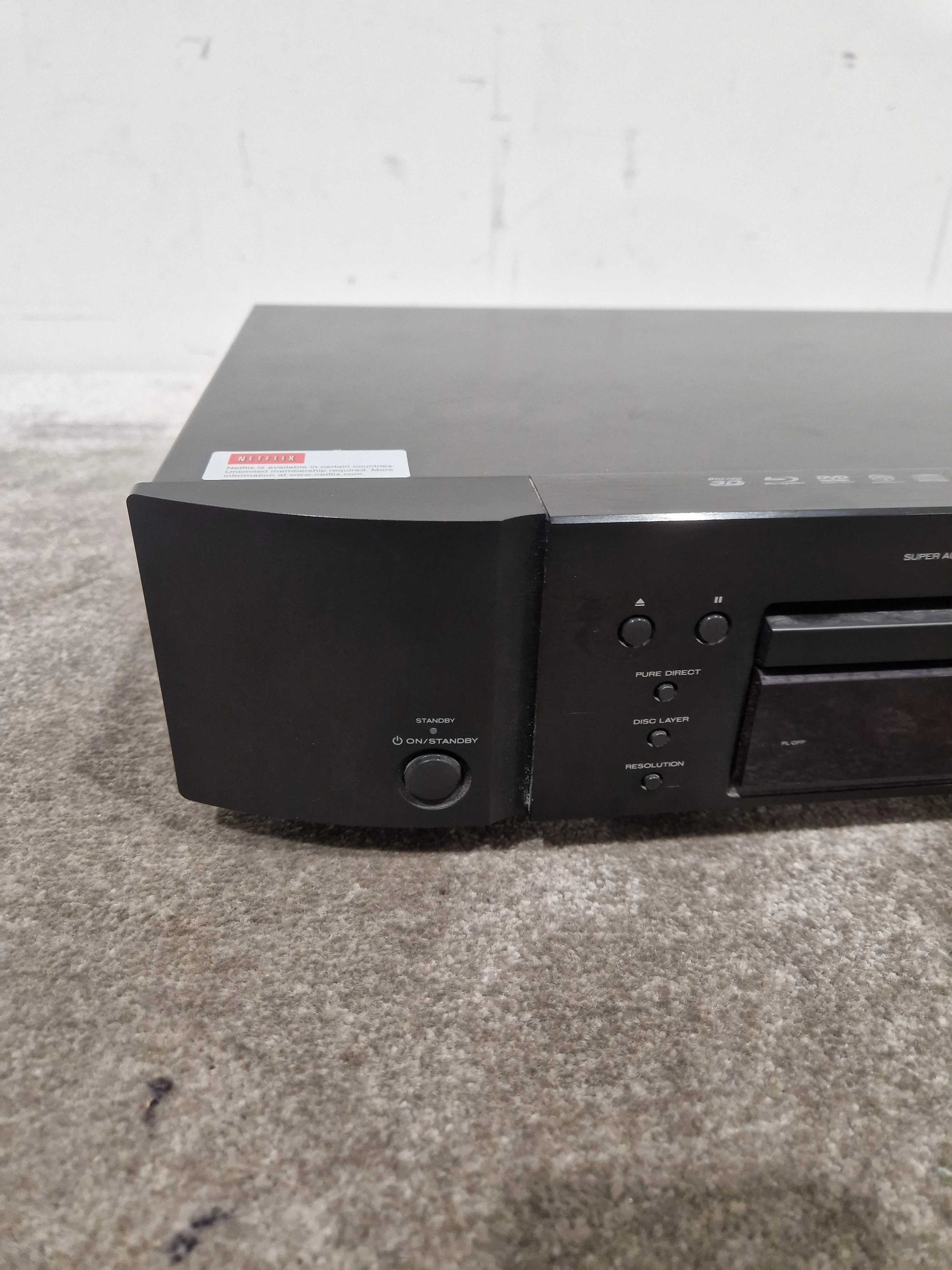 Marantz Blue Ray Player. UD7007 - Audiophile Quality Playback - Fair w/ Power Supply & Remote & cables - Image 6