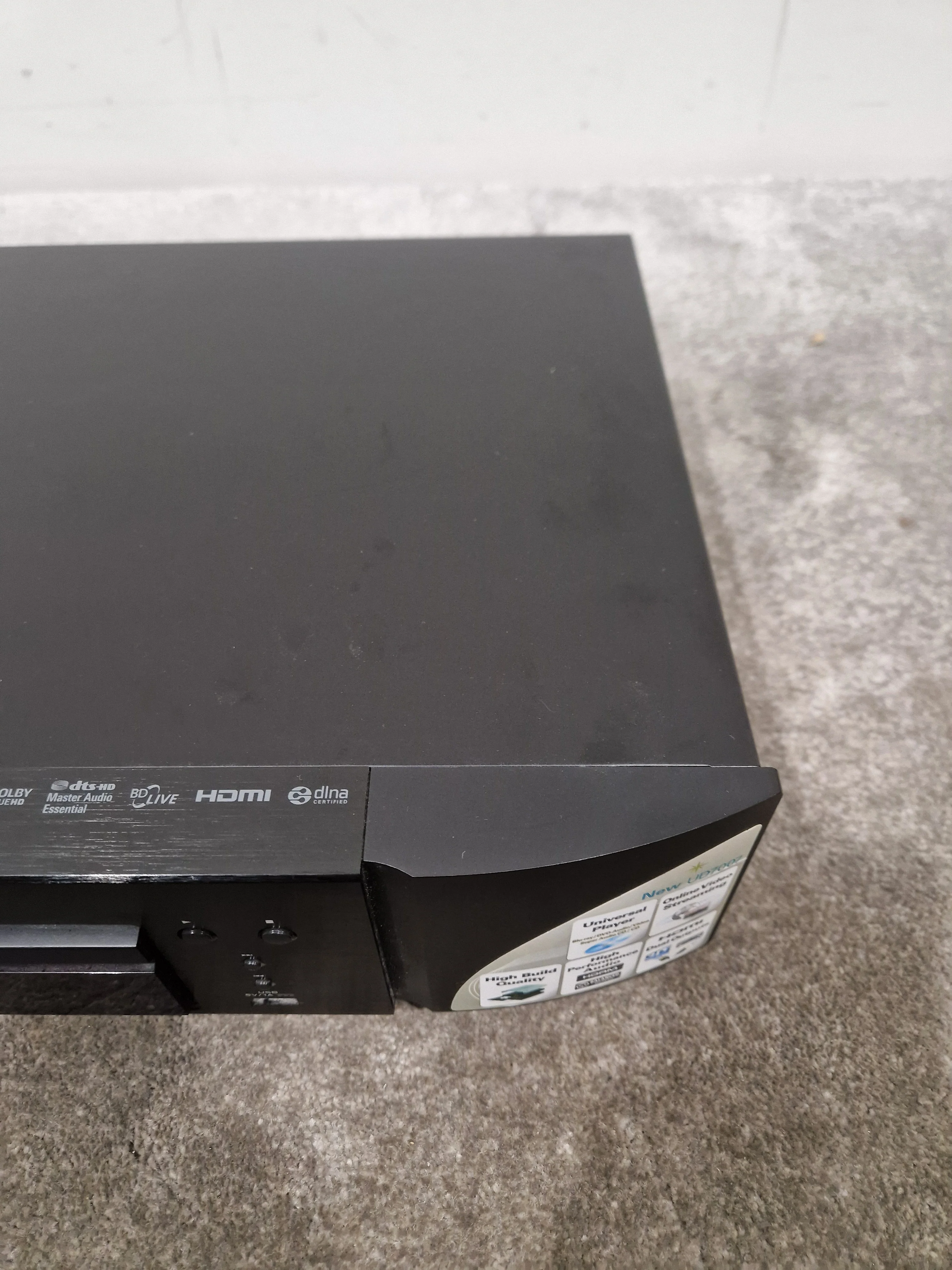 Marantz Blue Ray Player. UD7007 - Audiophile Quality Playback - Fair w/ Power Supply & Remote & cables - Image 8
