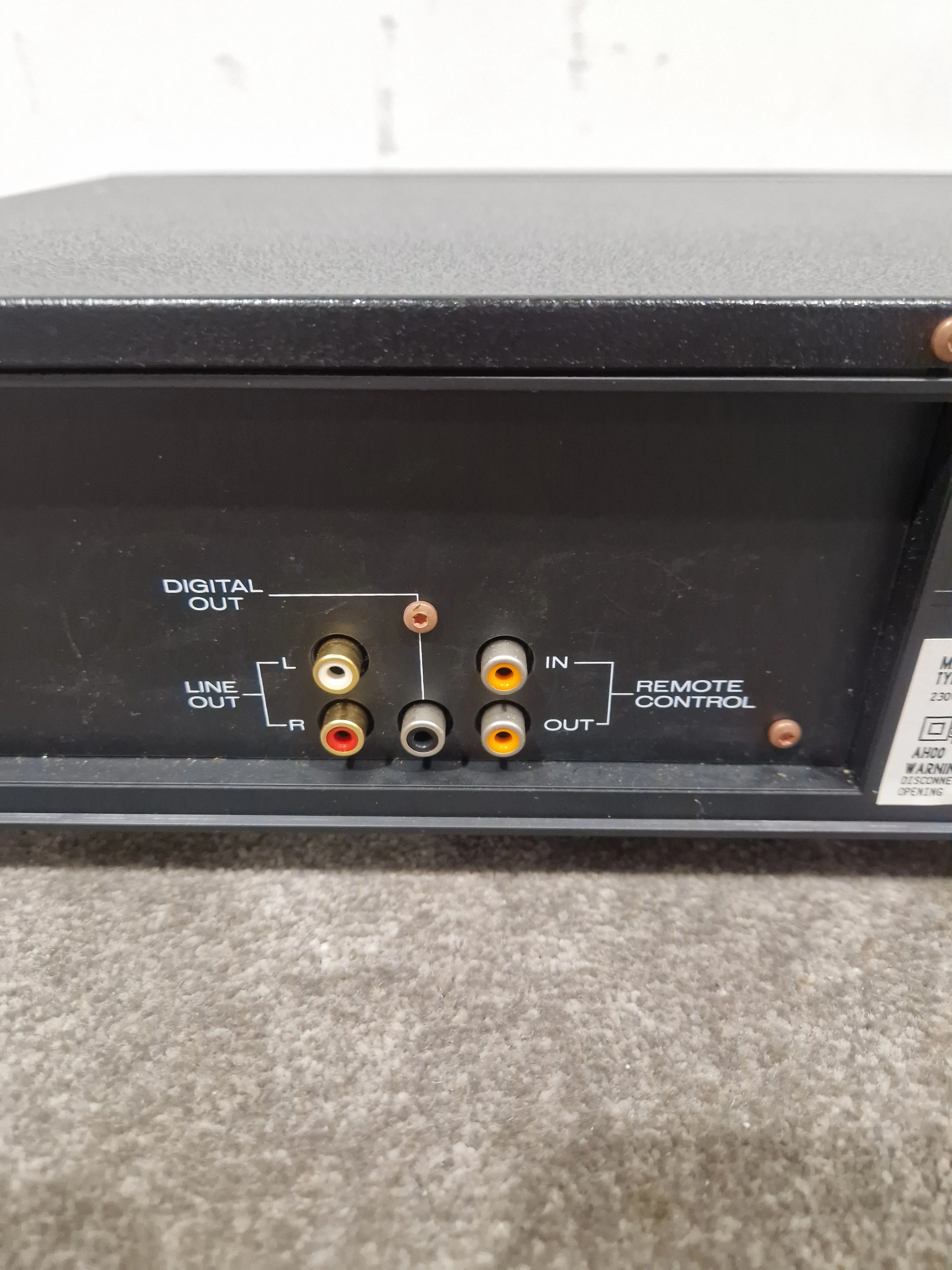 Marantz CD42 - Black - CD Player - Classic Design - Good w/ Power Cable - Image 10