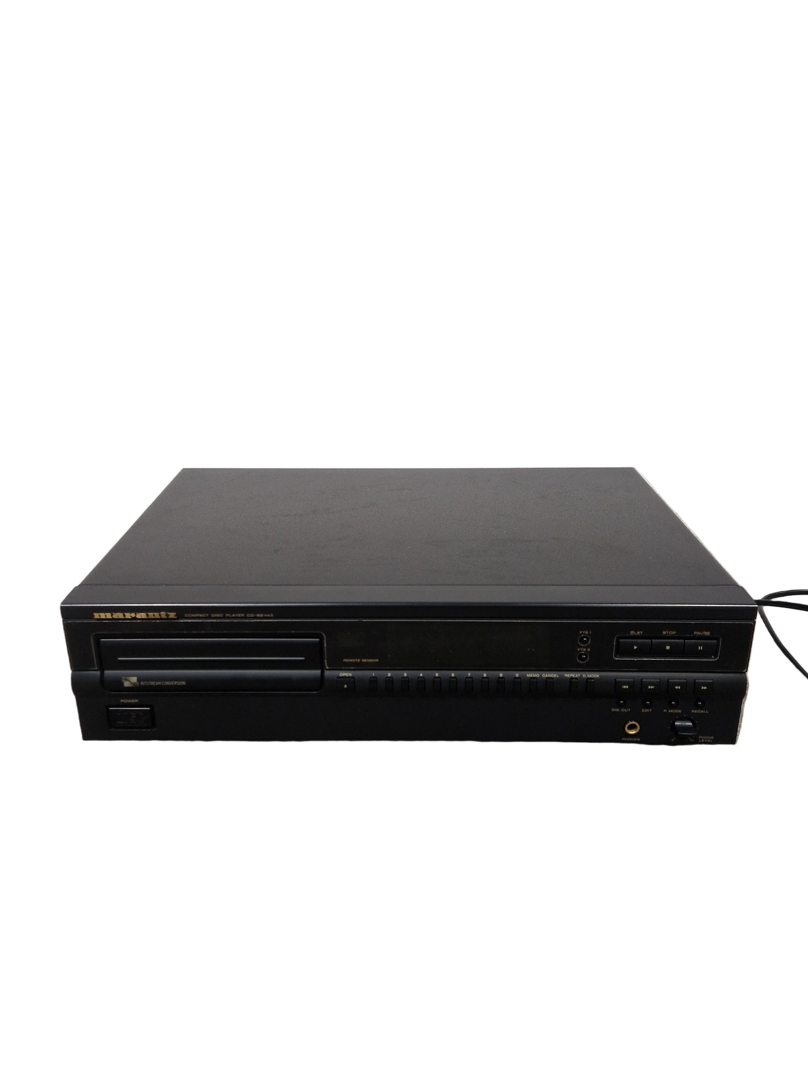 Marantz CD-52 MkII - CD Player - Spares or Repair w/ Power Supply & Remote