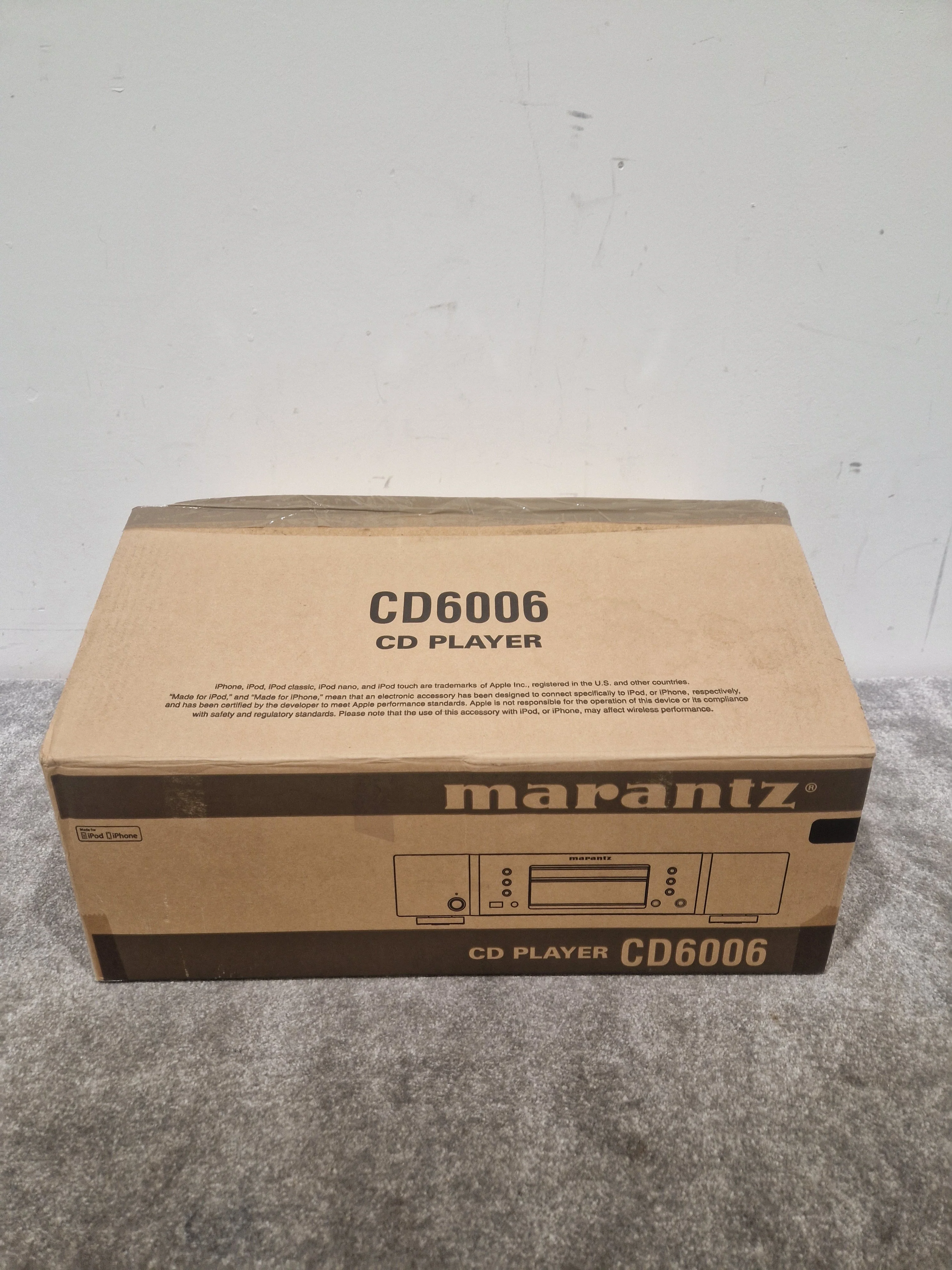 Marantz CD-6006 - Audiophile CD Player - Excellent w/ Original Box & Power Supply & Remote - Image 5