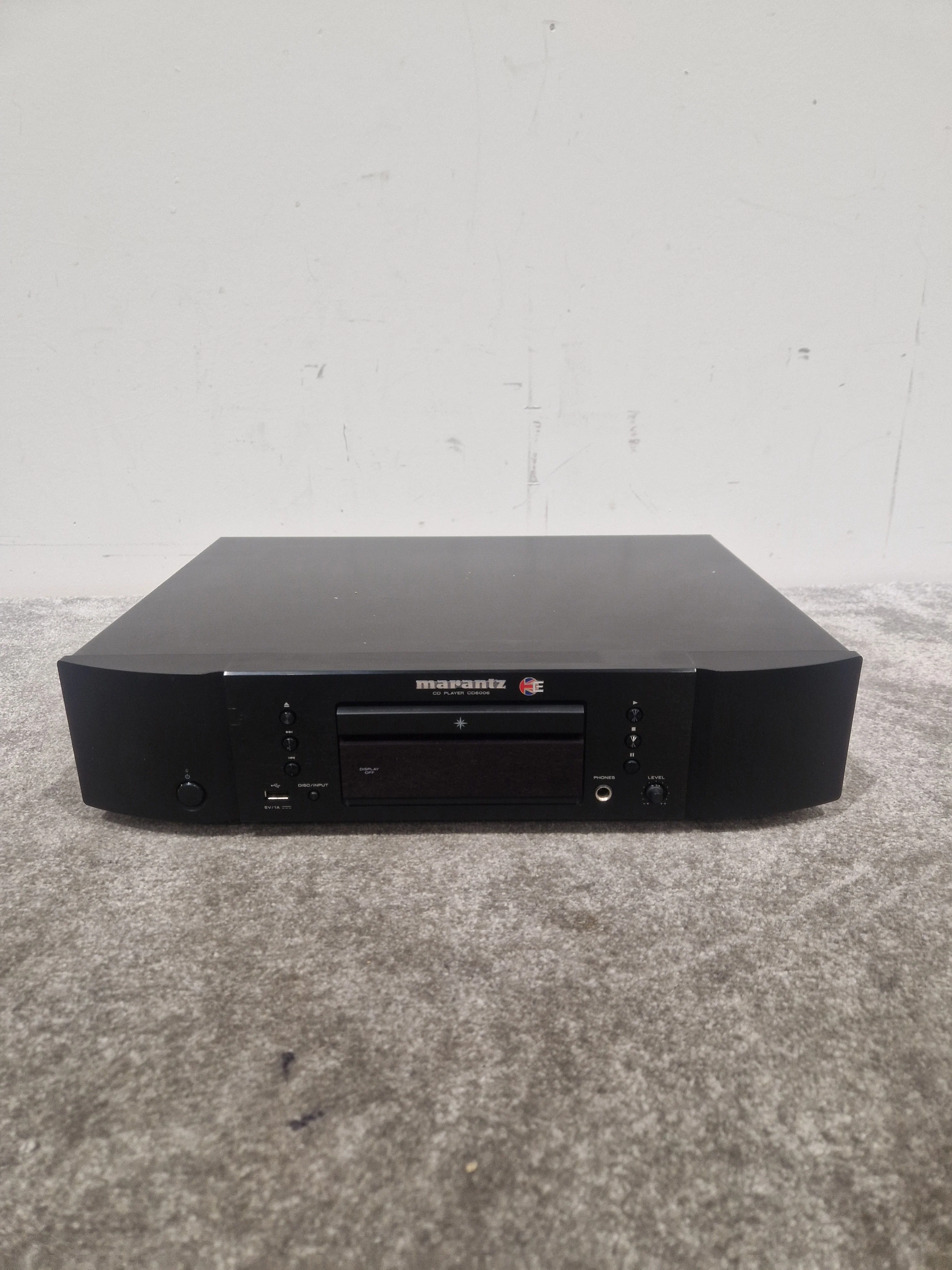 Marantz CD-6006 - Audiophile CD Player - Excellent w/ Original Box & Power Supply & Remote - Image 9