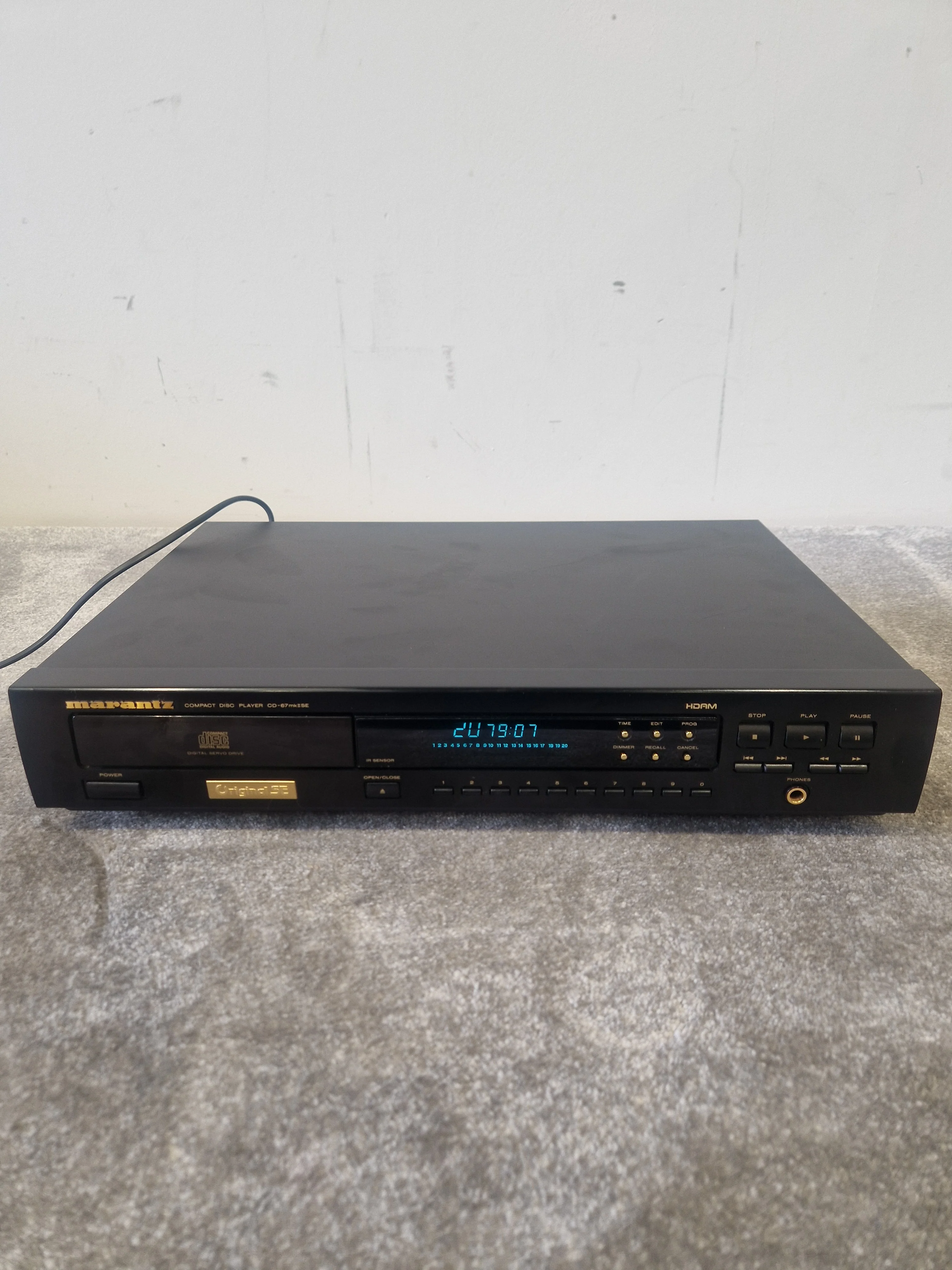 Marantz CD-67 MkII Original SE – CD Player – Excellent w/ Original Box - Image 4