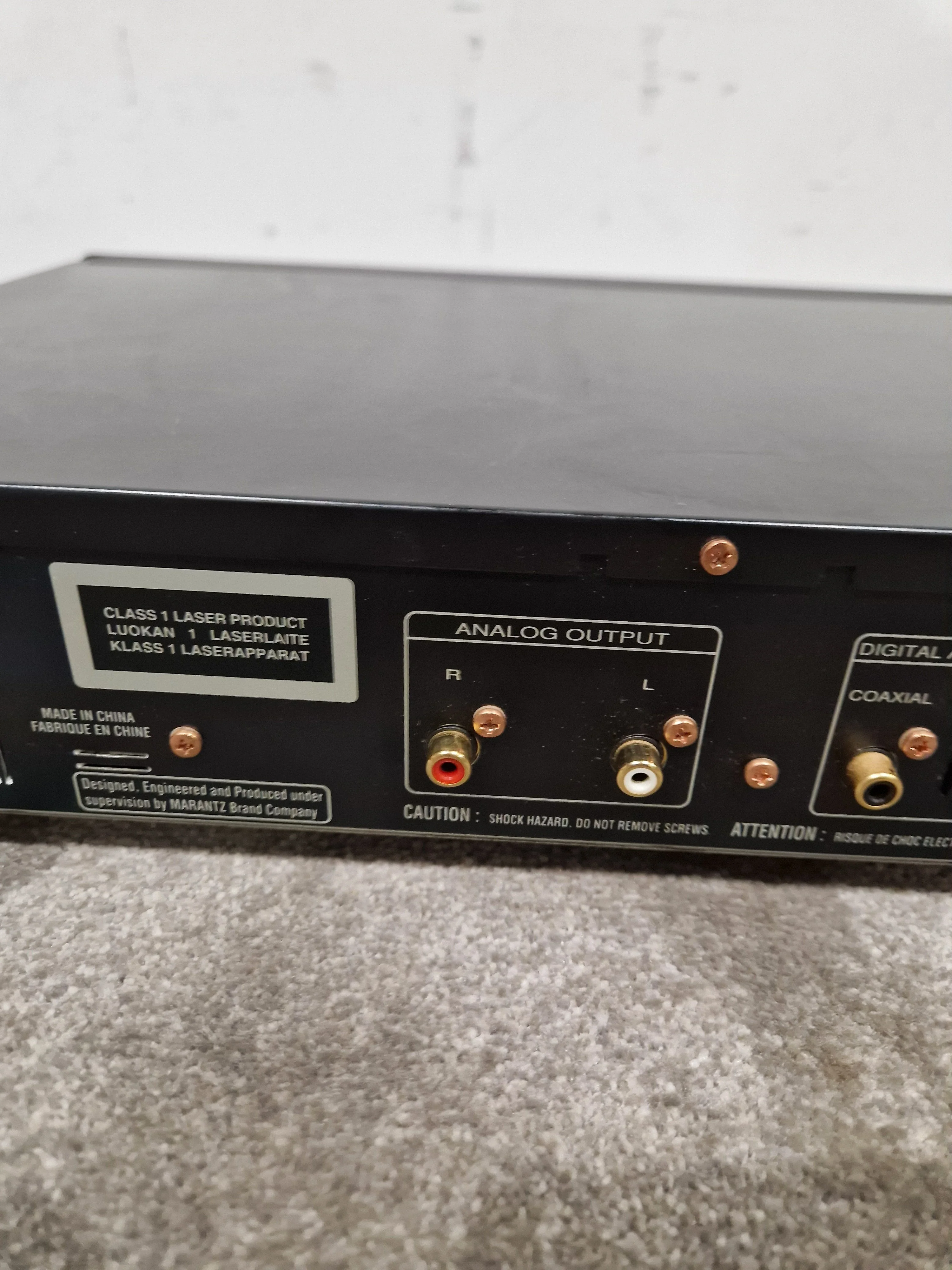 Marantz CD6002 - Black CD Player - High-Fidelity Audio - Good - Image 6
