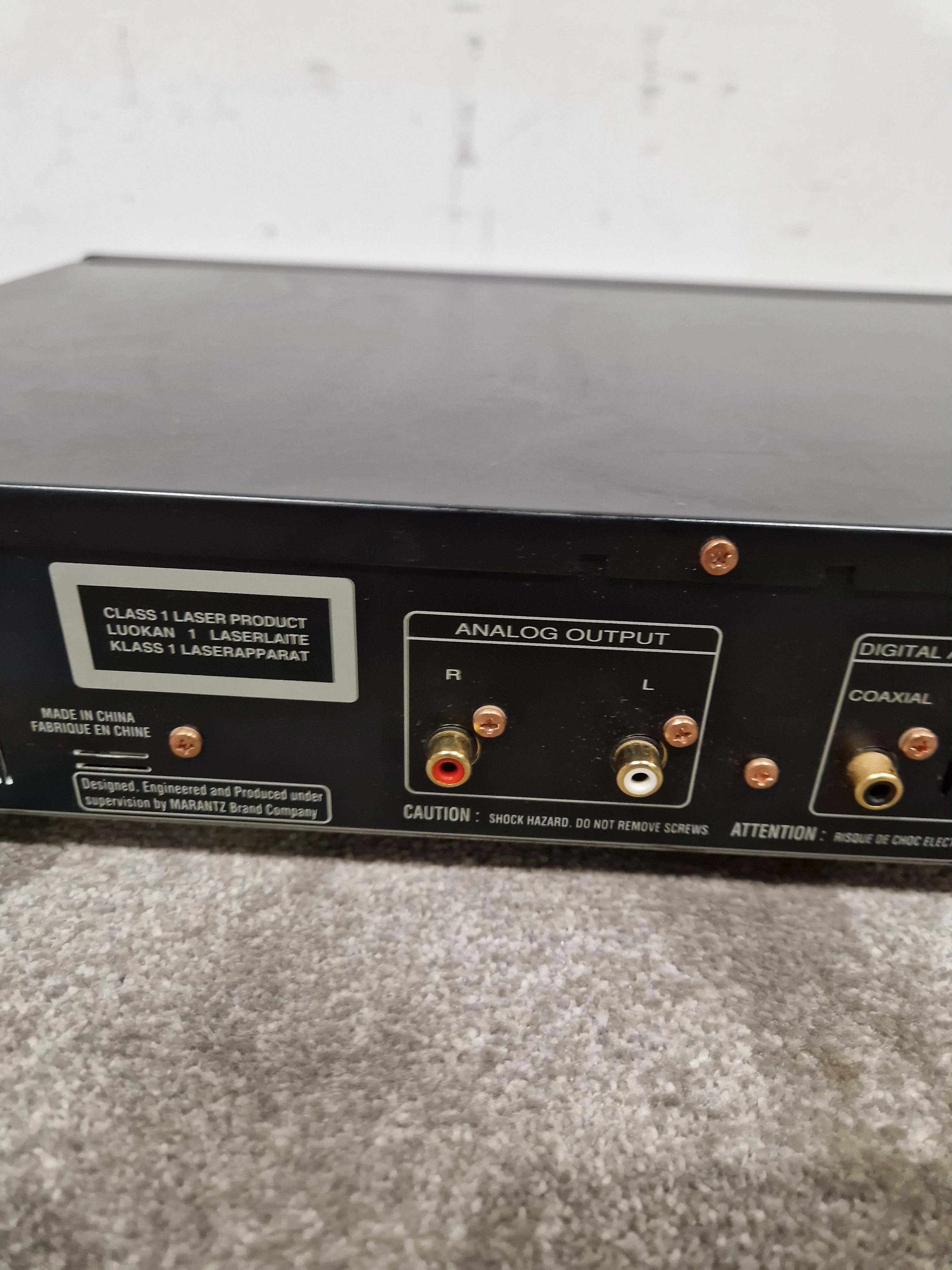 Marantz CD6002 - Black CD Player - High-Fidelity Audio - Good - Image 6