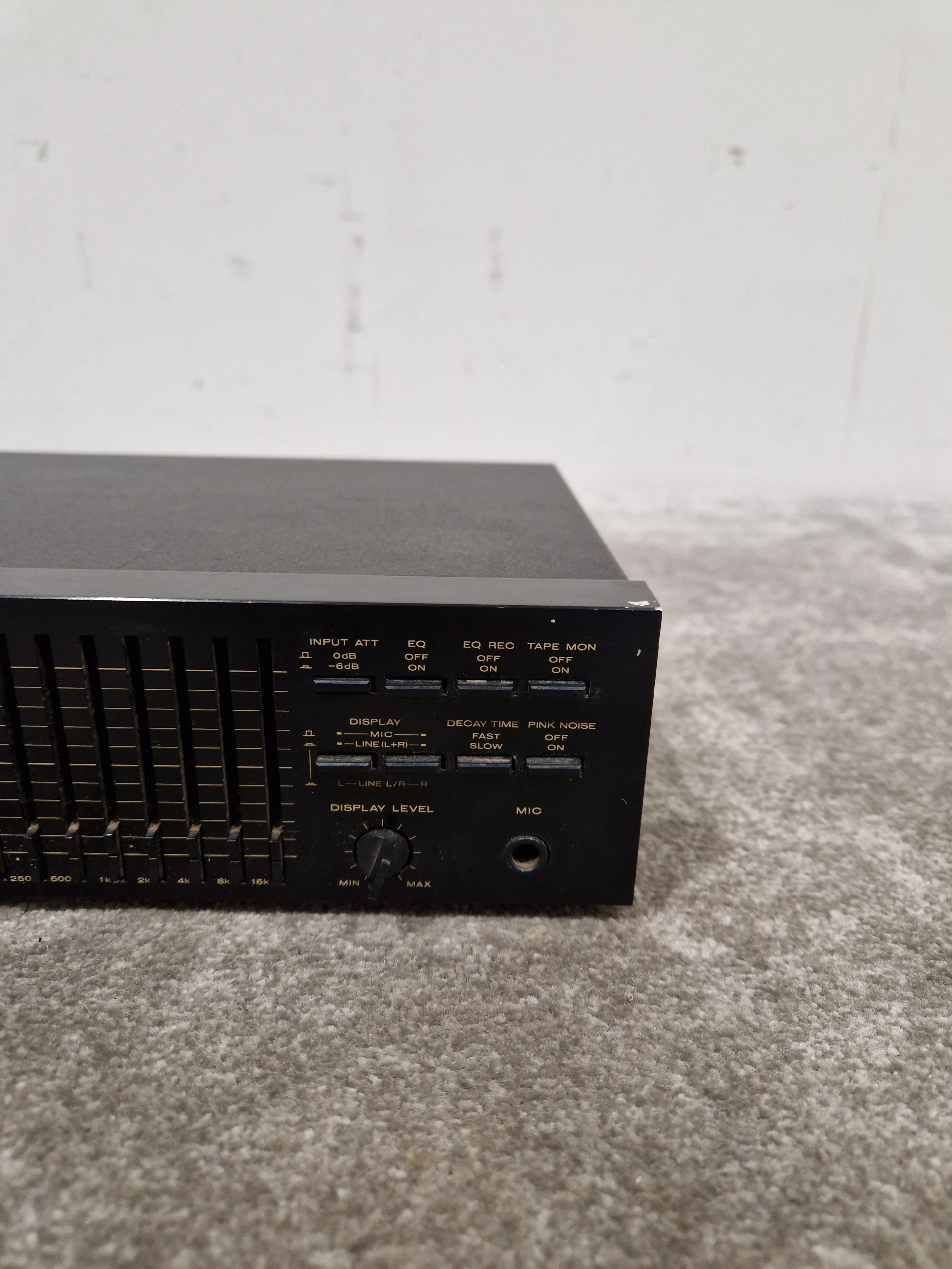 Marantz EQ551 Equalizer - 10-Band Graphic EQ - Very Good w/ Power Supply - Image 2