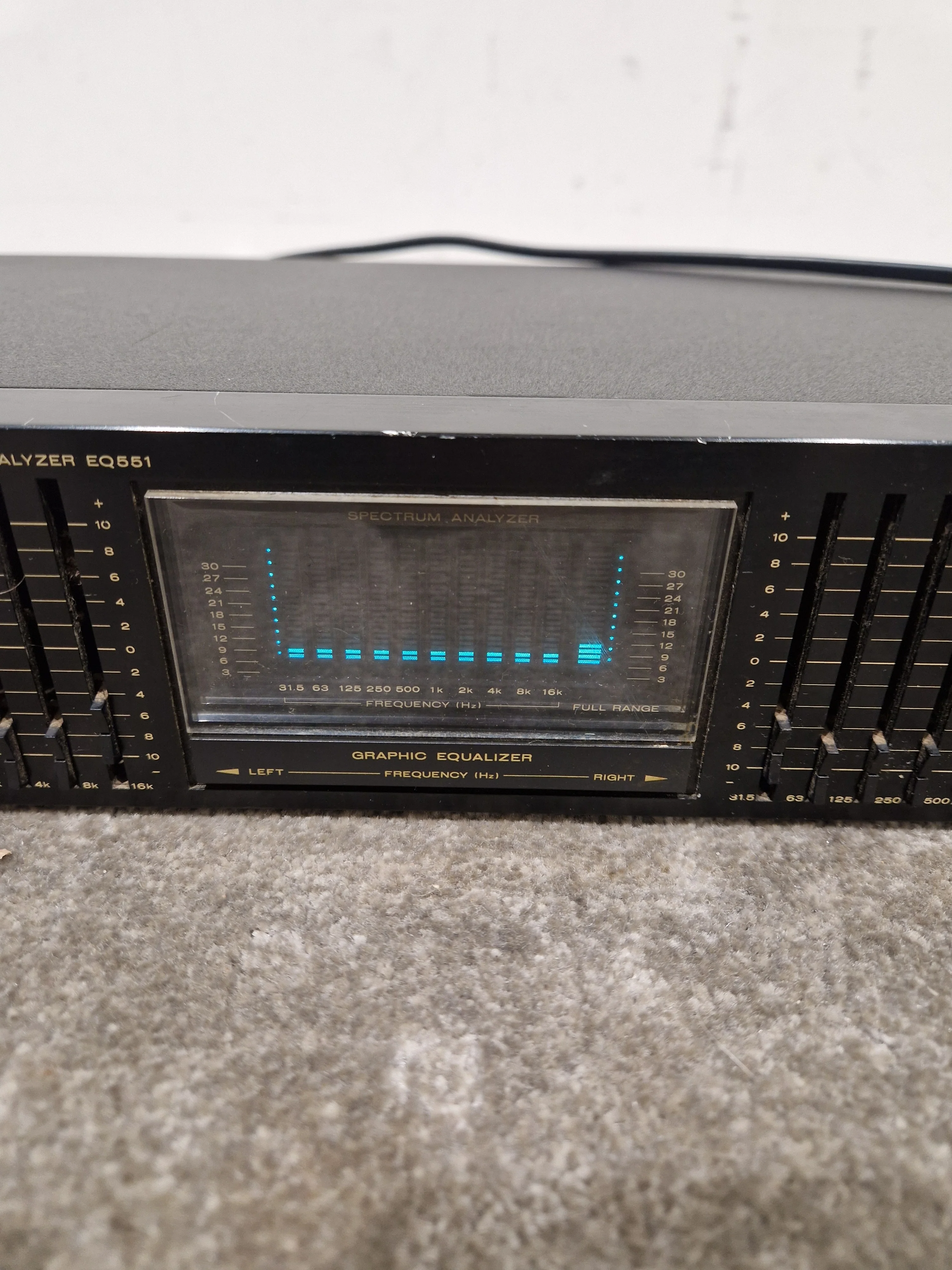 Marantz EQ551 Equalizer - 10-Band Graphic EQ - Very Good w/ Power Supply - Image 7