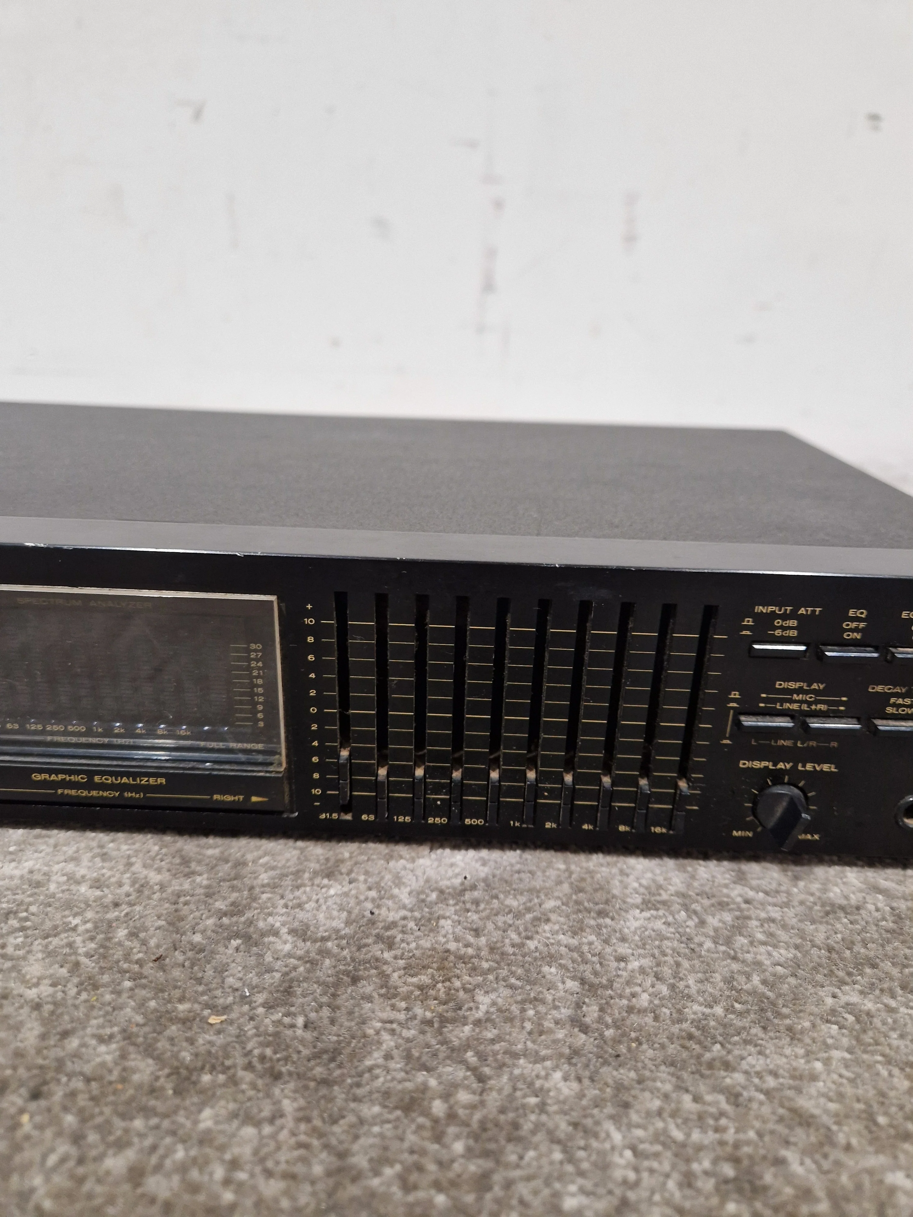 Marantz EQ551 Equalizer - 10-Band Graphic EQ - Very Good w/ Power Supply - Image 8