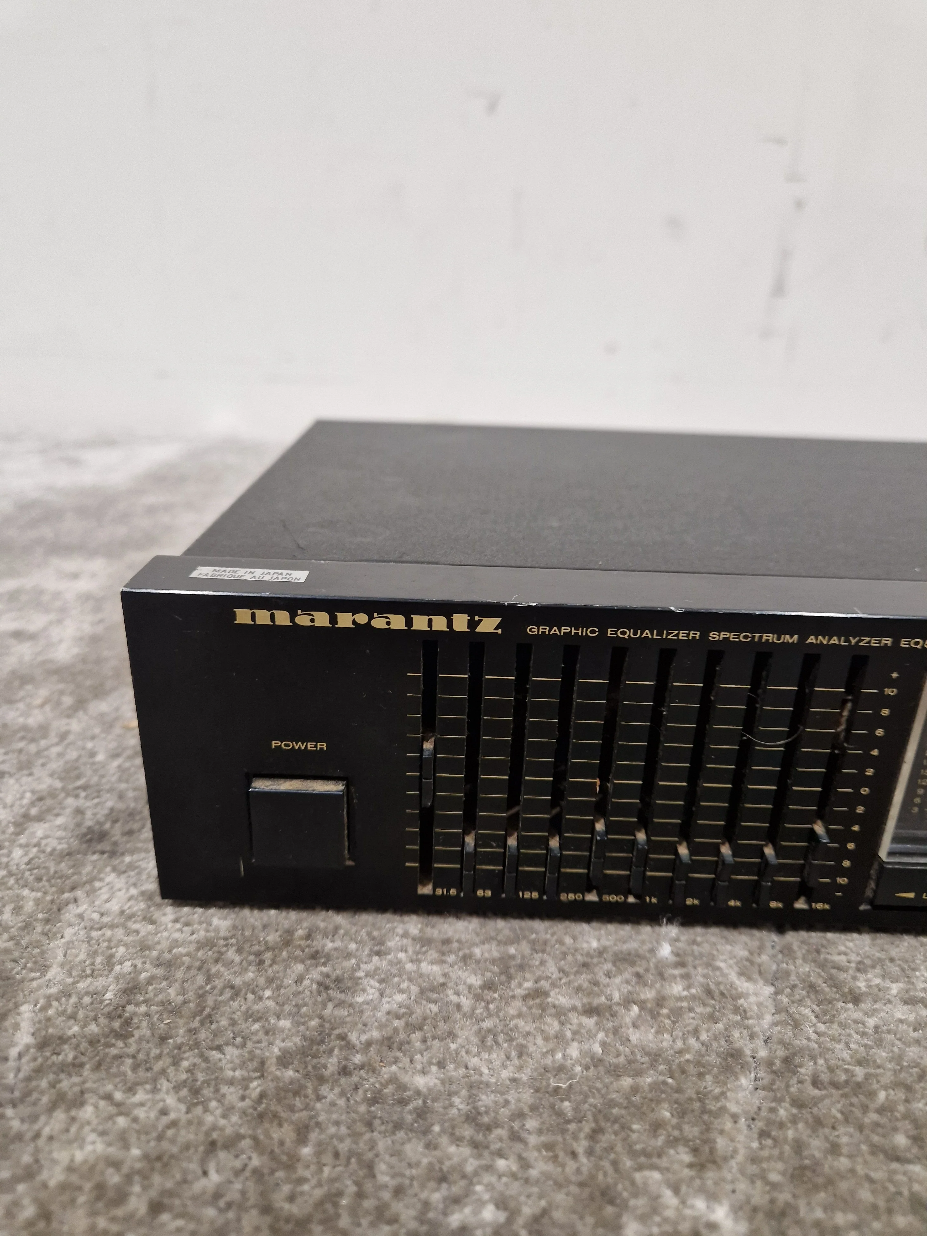 Marantz EQ551 Equalizer - 10-Band Graphic EQ - Very Good w/ Power Supply - Image 9