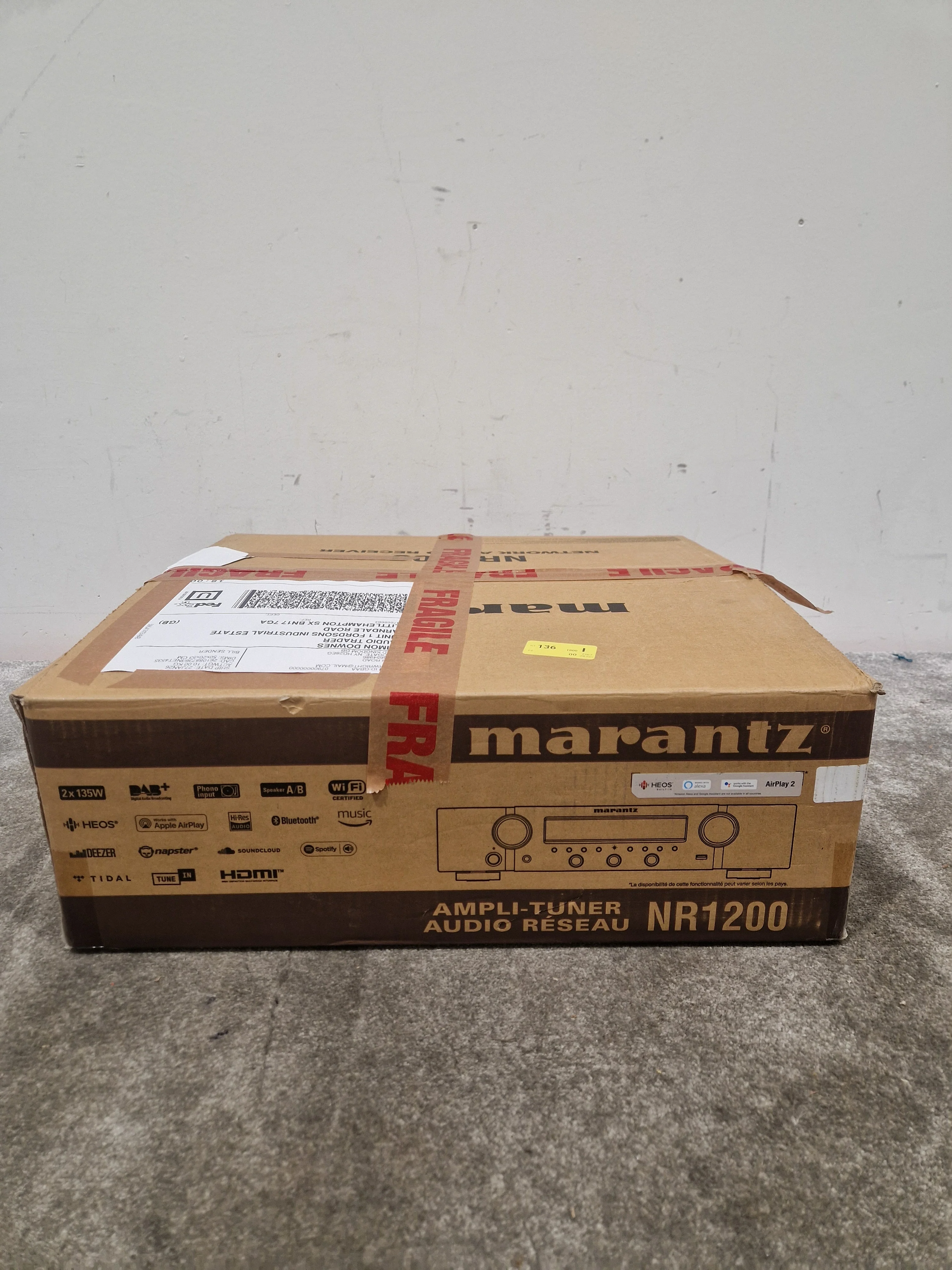 Marantz NR1200 - Network Stereo Receiver - Silver – Network Stereo Receiver - Excellent w/ Original Box & Remote - Image 18