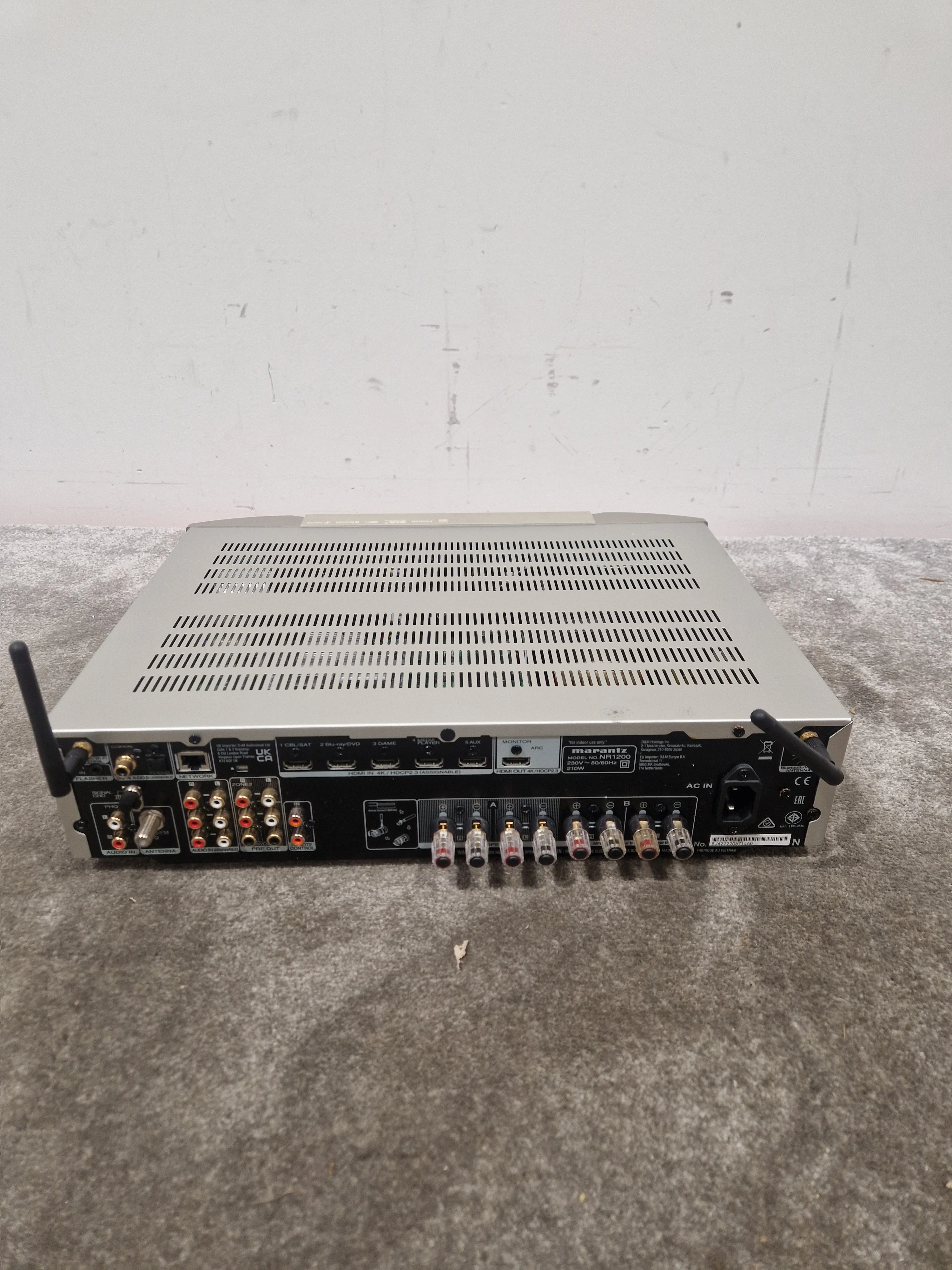 Marantz NR1200 - Network Stereo Receiver - Silver – Network Stereo Receiver - Excellent w/ Original Box & Remote - Image 6
