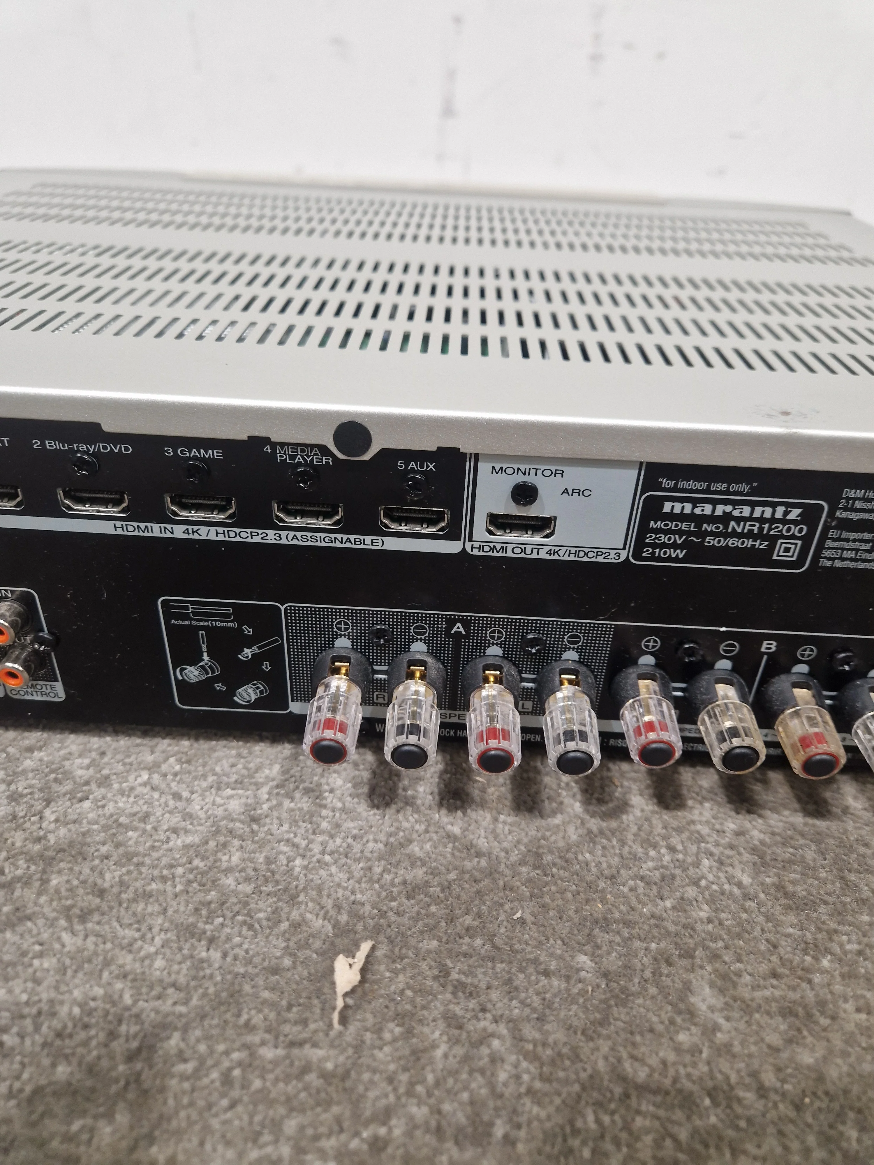 Marantz NR1200 - Network Stereo Receiver - Silver – Network Stereo Receiver - Excellent w/ Original Box & Remote - Image 7