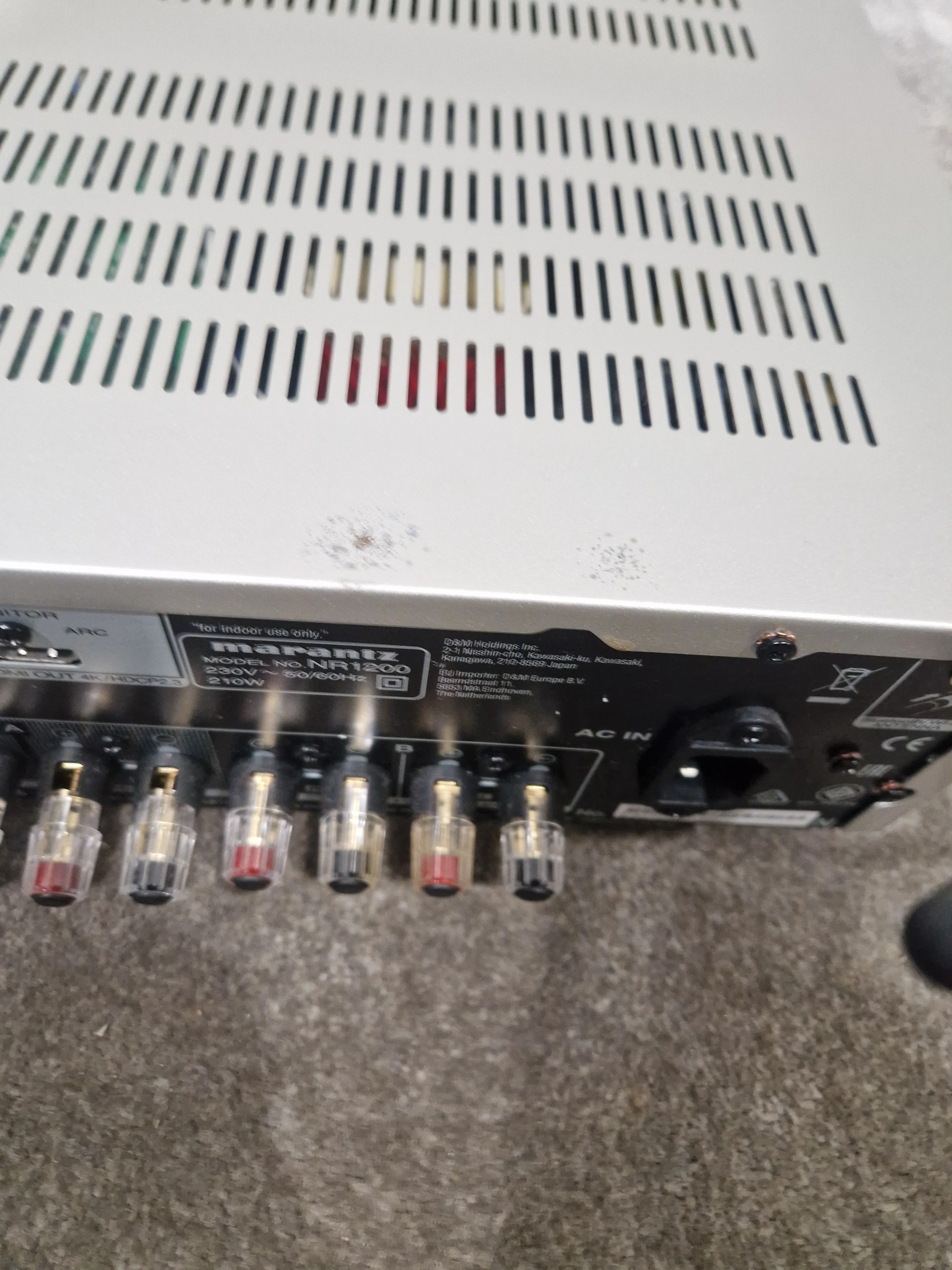Marantz NR1200 - Network Stereo Receiver - Silver – Network Stereo Receiver - Excellent w/ Original Box & Remote - Image 9