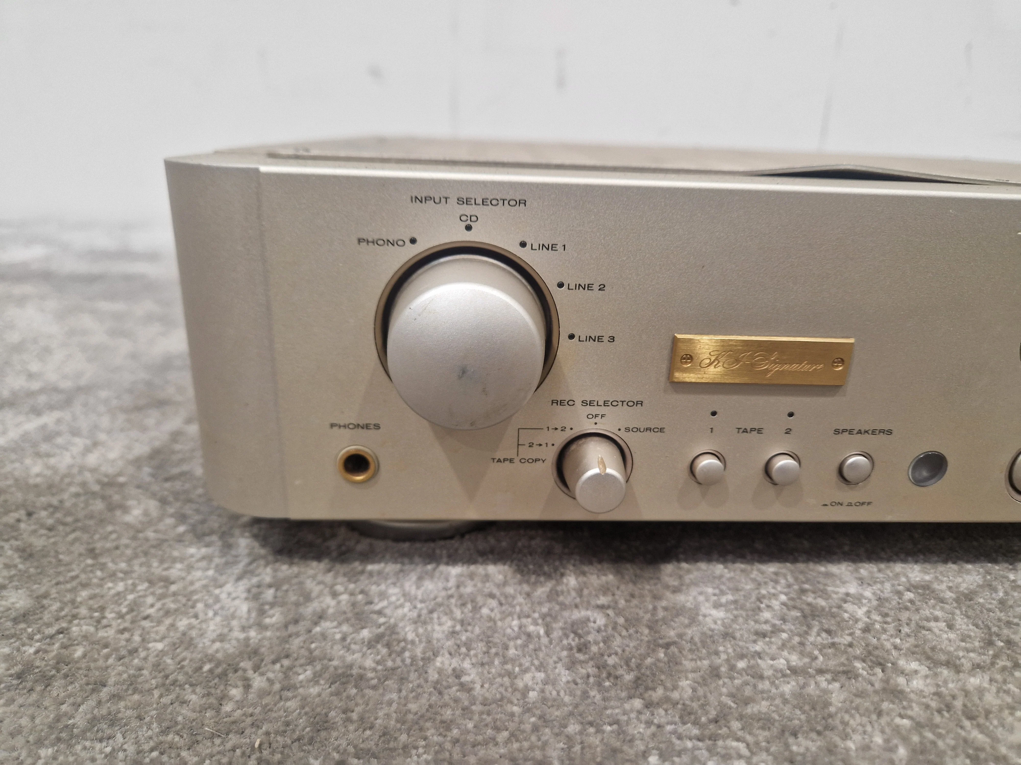 Marantz PM-17 KI Signature Integrated Amplifier Vintage Audio Unit - High Fidelity Sound - Fair - Image 8