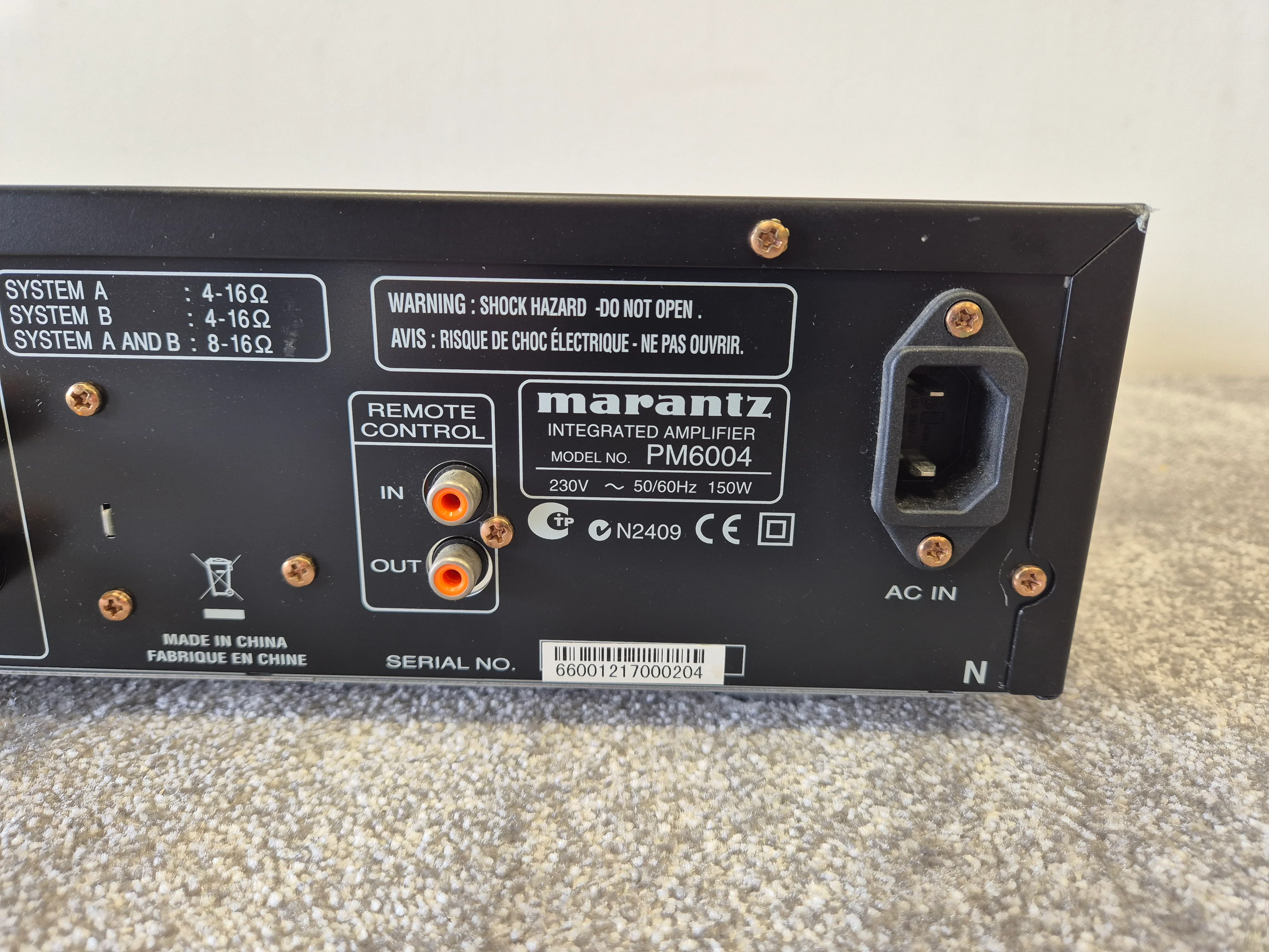 Marantz PM6004 - Stereo Integrated Amplifier - Image 10