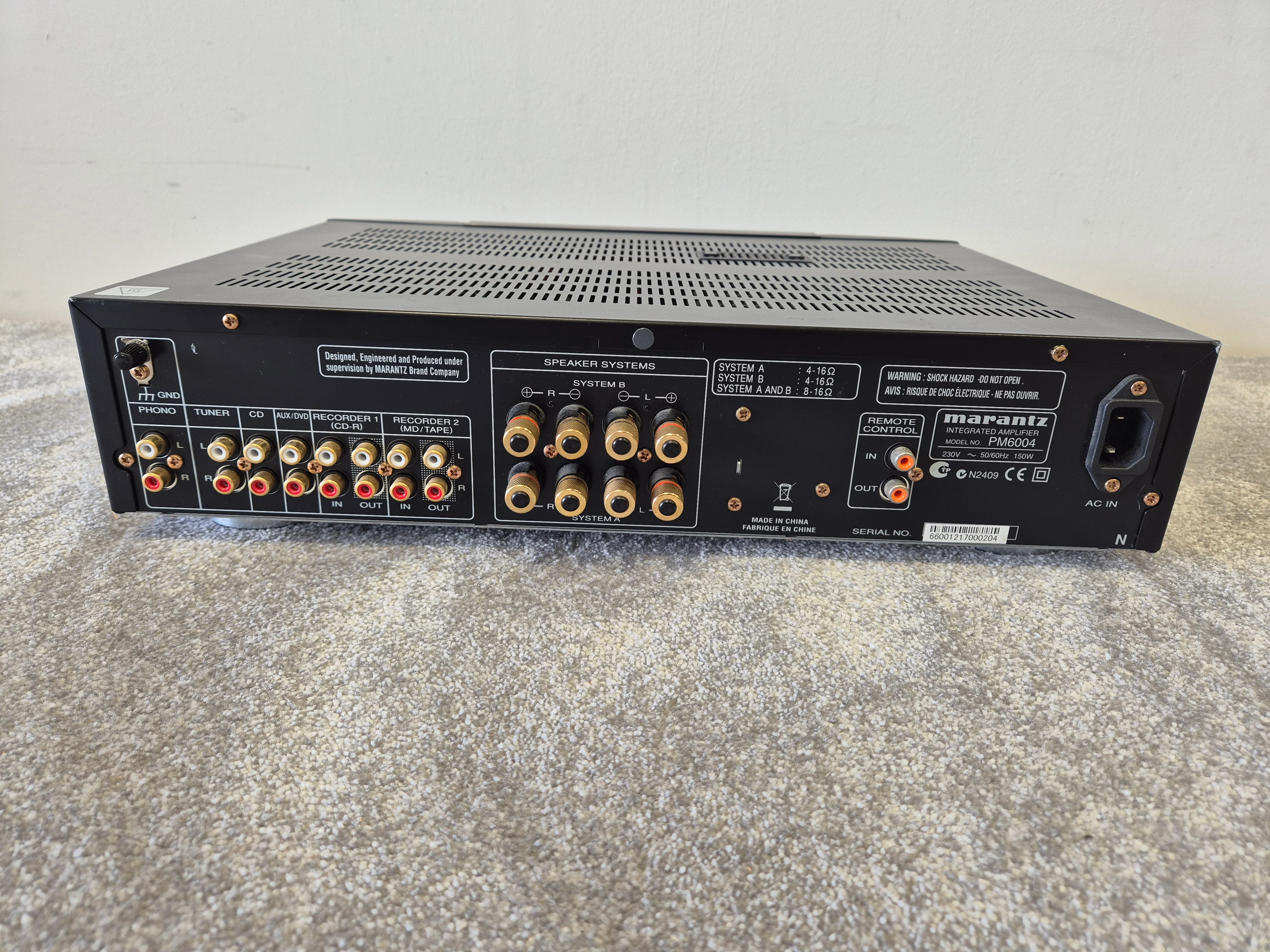 Marantz PM6004 - Stereo Integrated Amplifier - Image 7