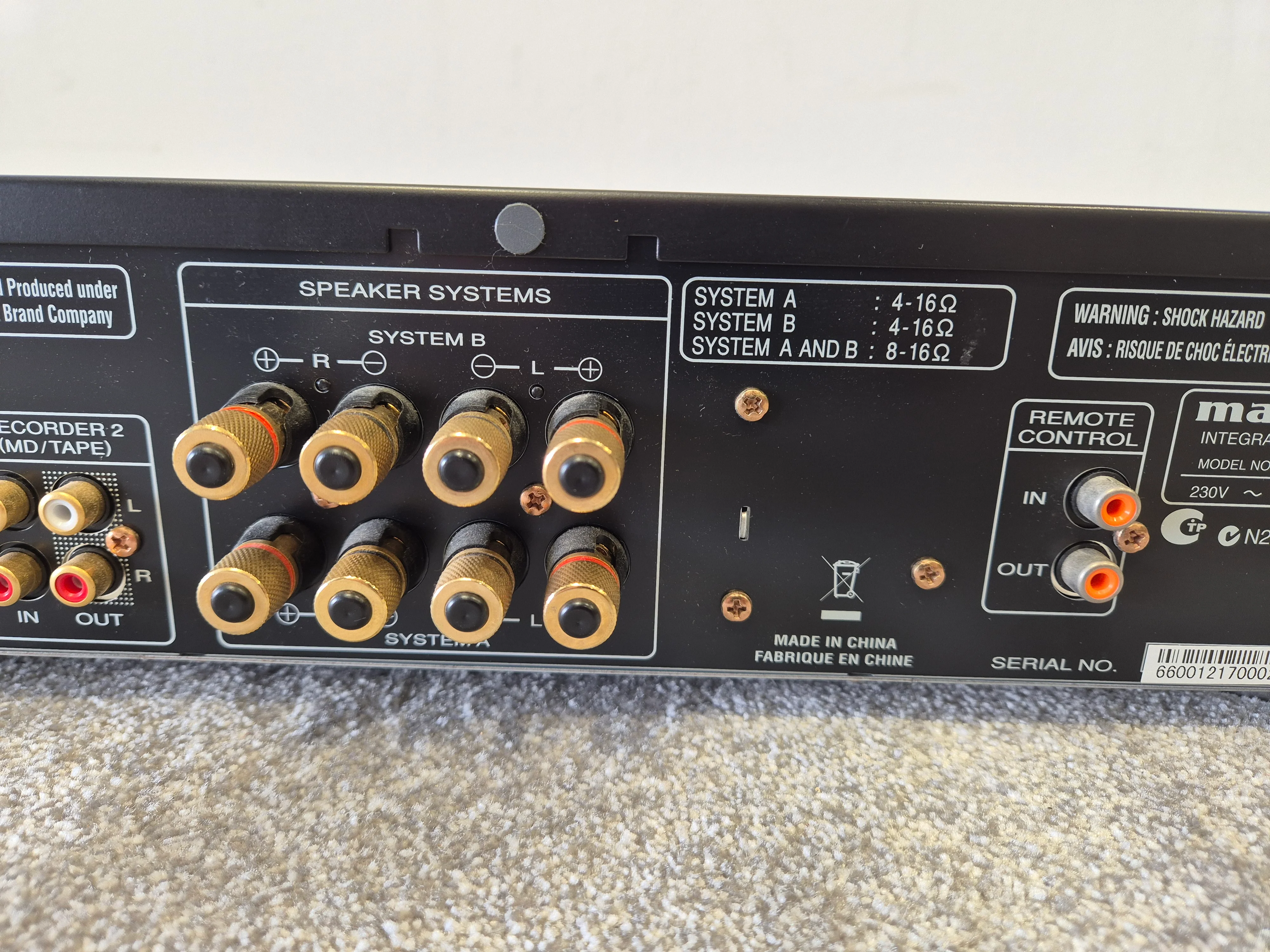 Marantz PM6004 - Stereo Integrated Amplifier - Image 9